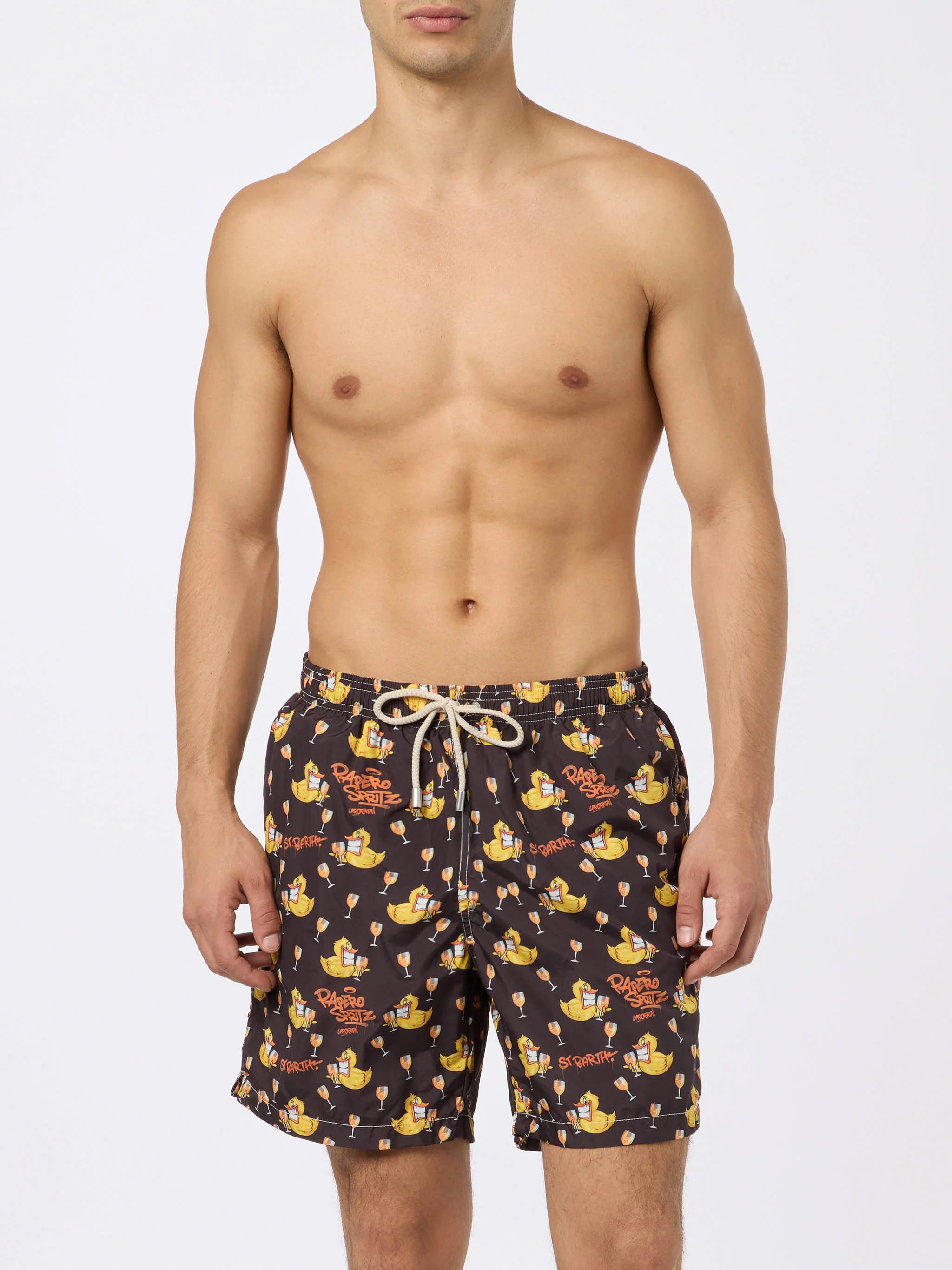 Lighting swim shorts with Cryptopuppets print | Special Edition - Image 3