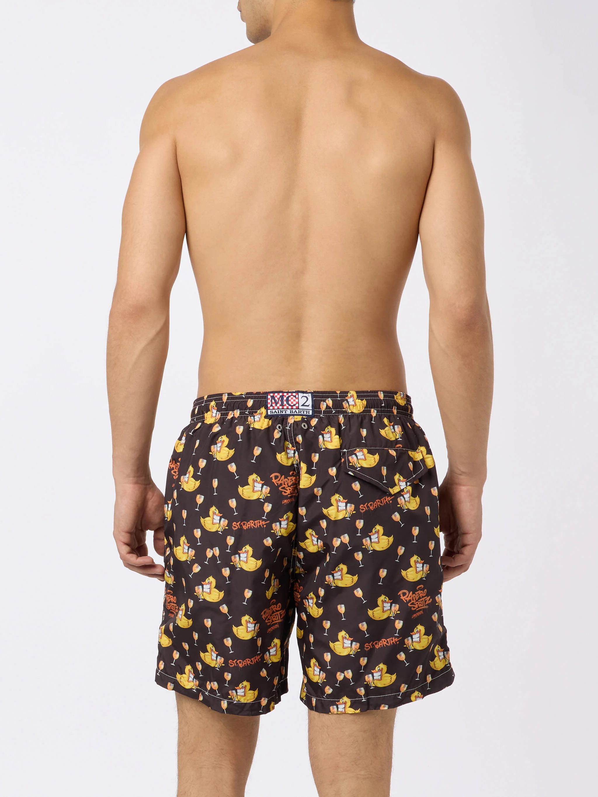 Lighting swim shorts with Cryptopuppets print | Special Edition - Image 4
