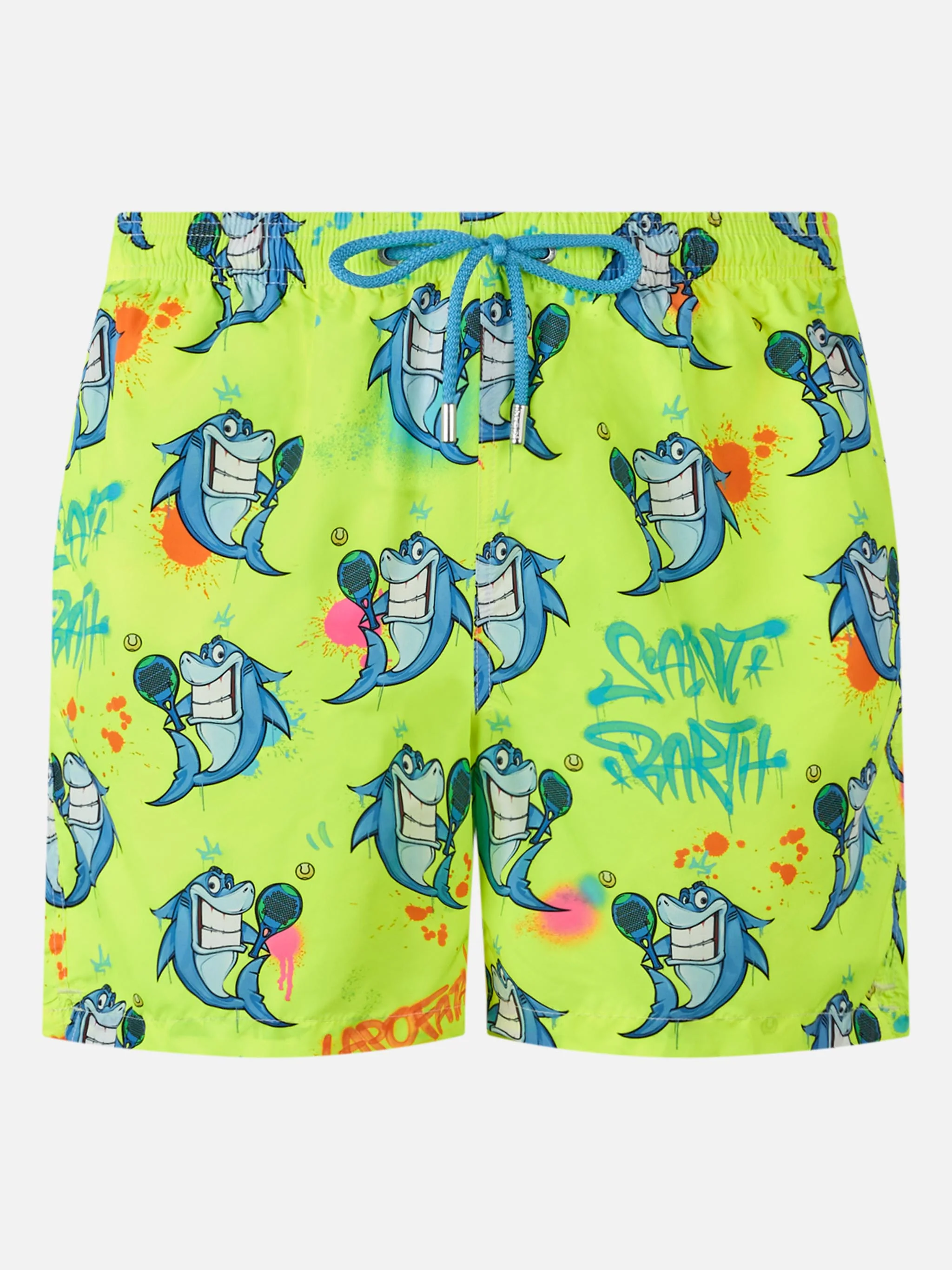 Lighting swim shorts with Cryptopuppets print | Special Edition