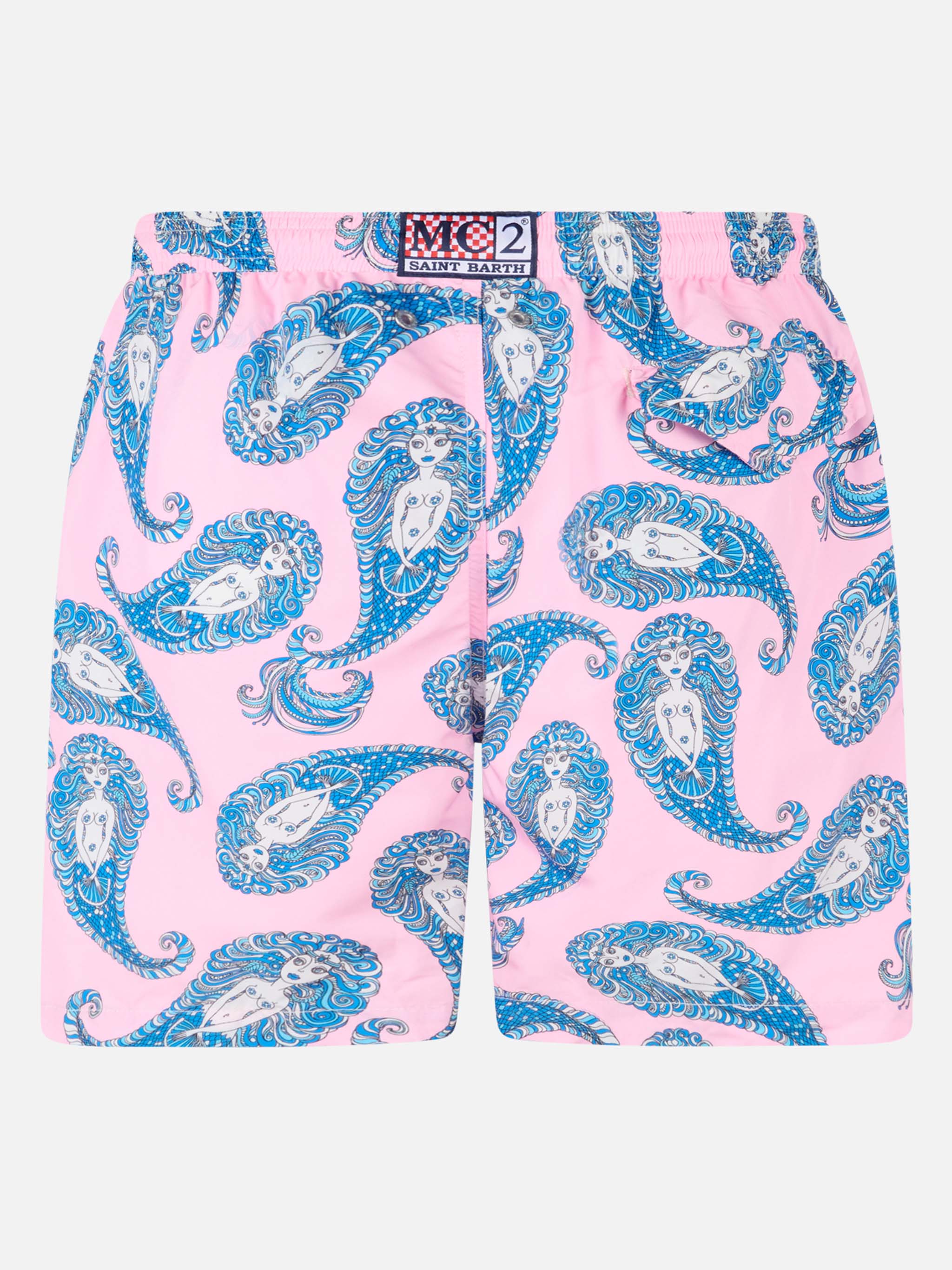 Lighting swim shorts with paisley print - Image 2