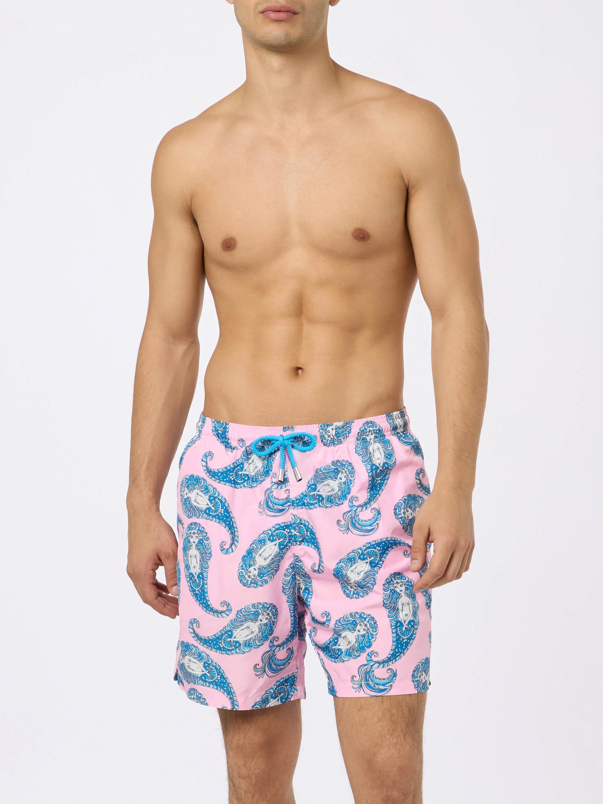 Lighting swim shorts with paisley print - Image 3
