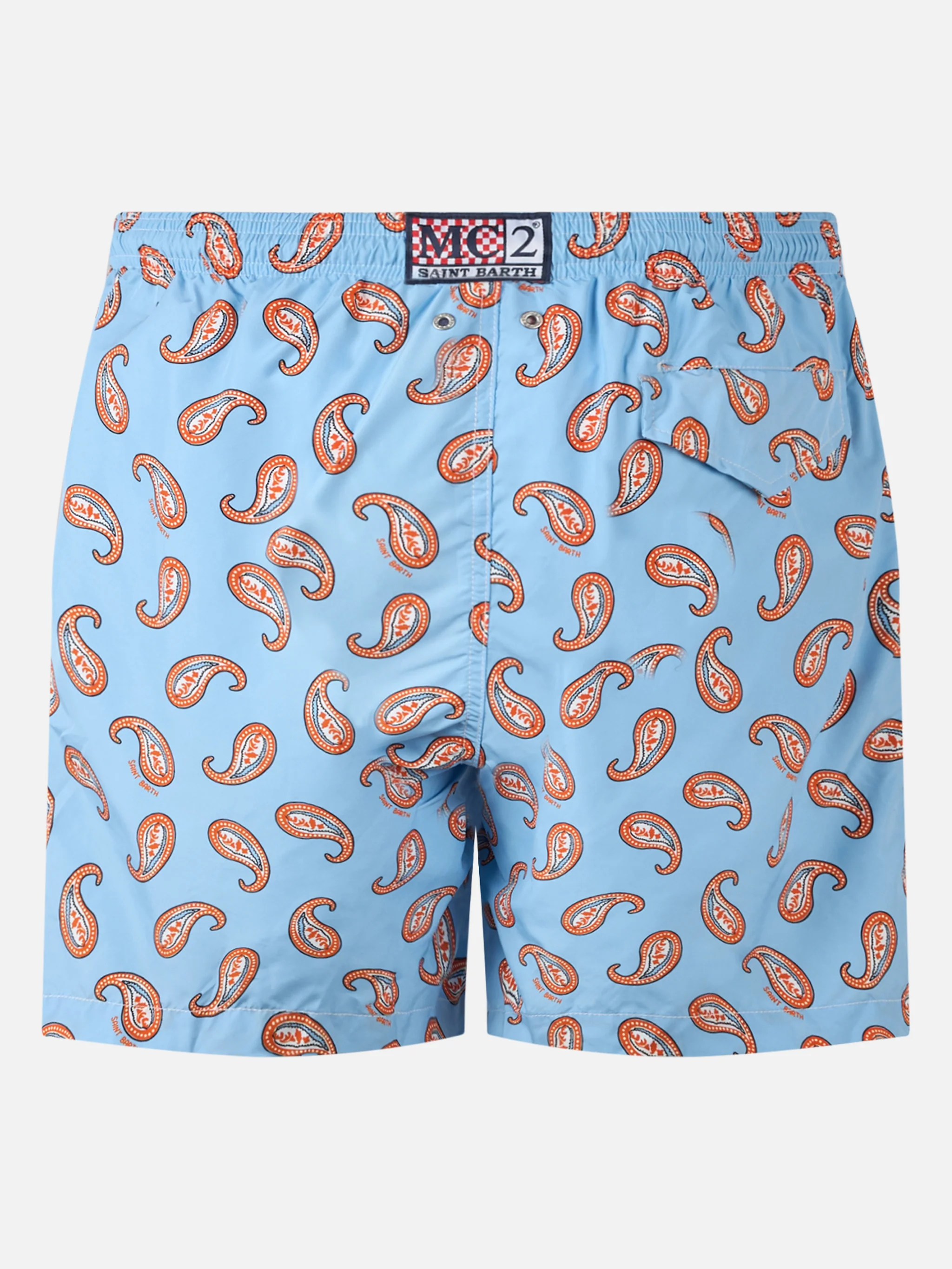 Lighting swim shorts with paisley print - Image 2