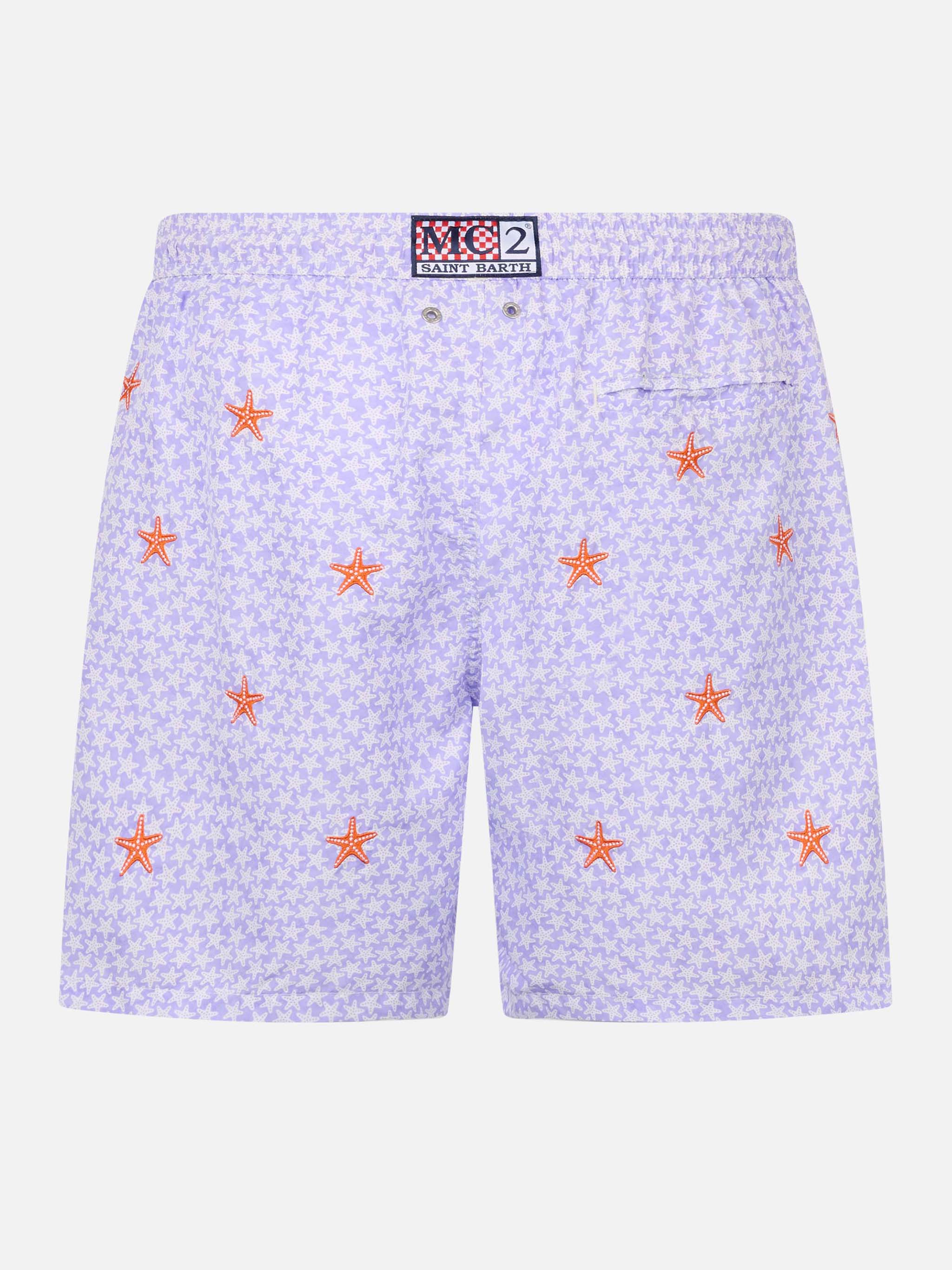 Lighting embroidered starfish swim shorts - Image 2