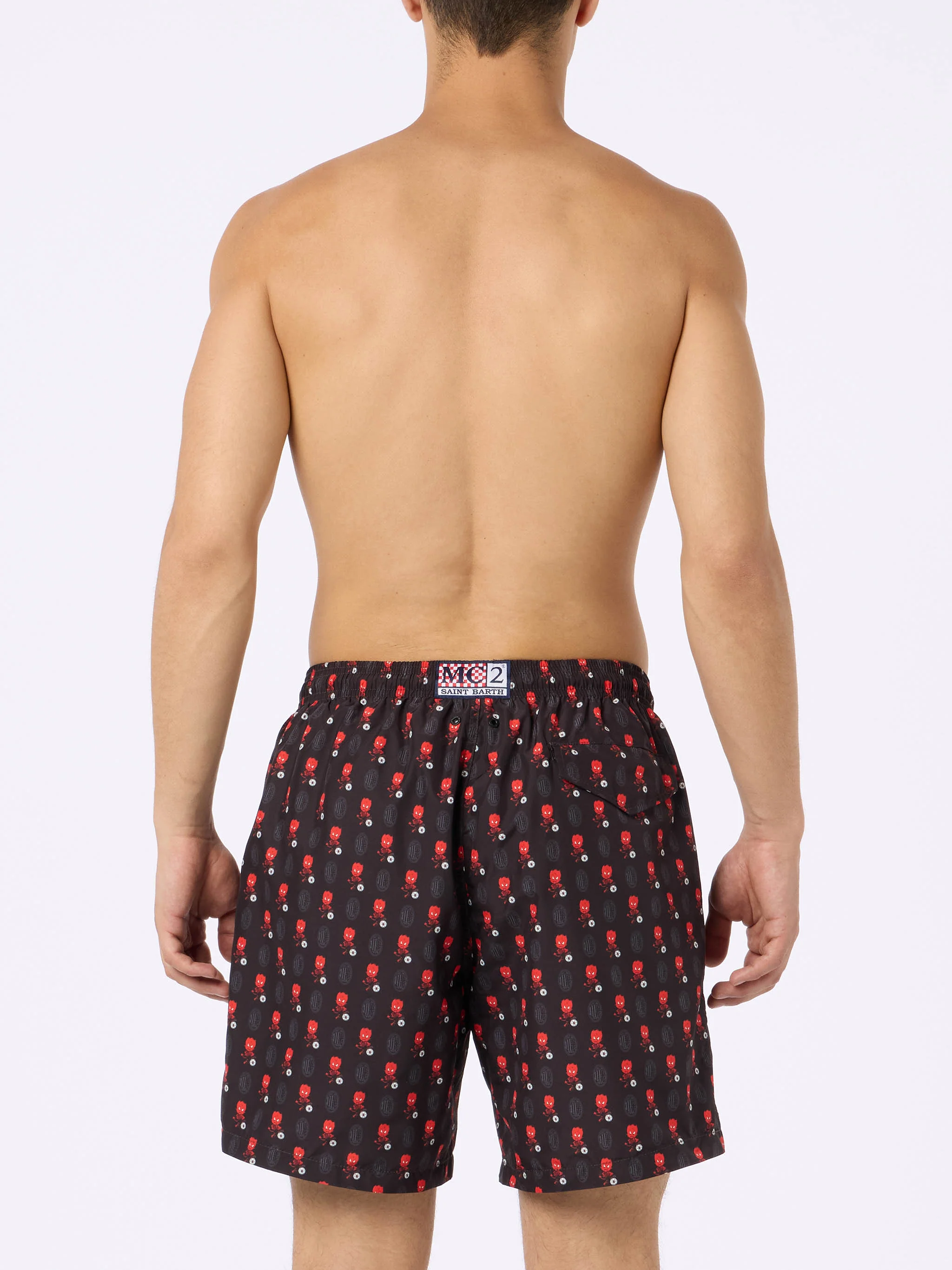 Lighting AC Milan Milanello print swim shorts | Special Edition - Image 4