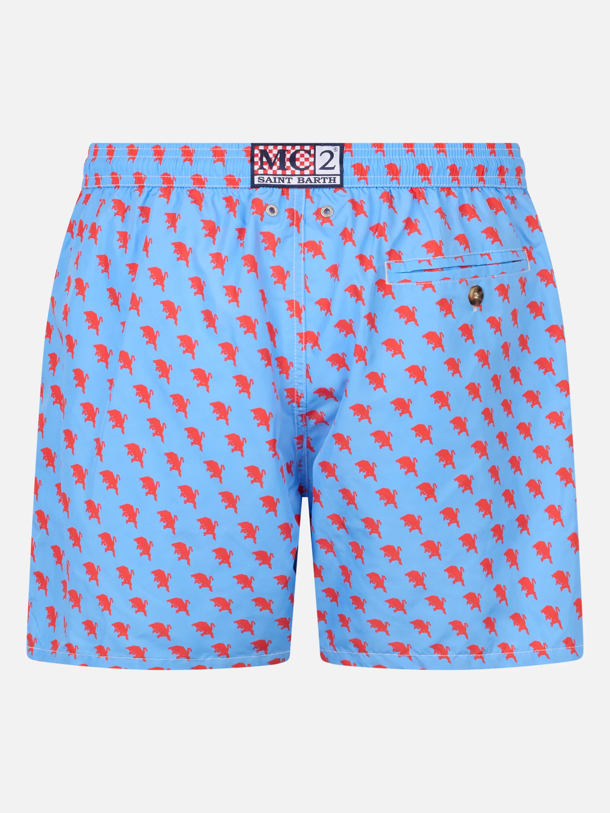 Lighting Micro Fantasy swim shorts with Torino logo print | Special Edition - Image 2