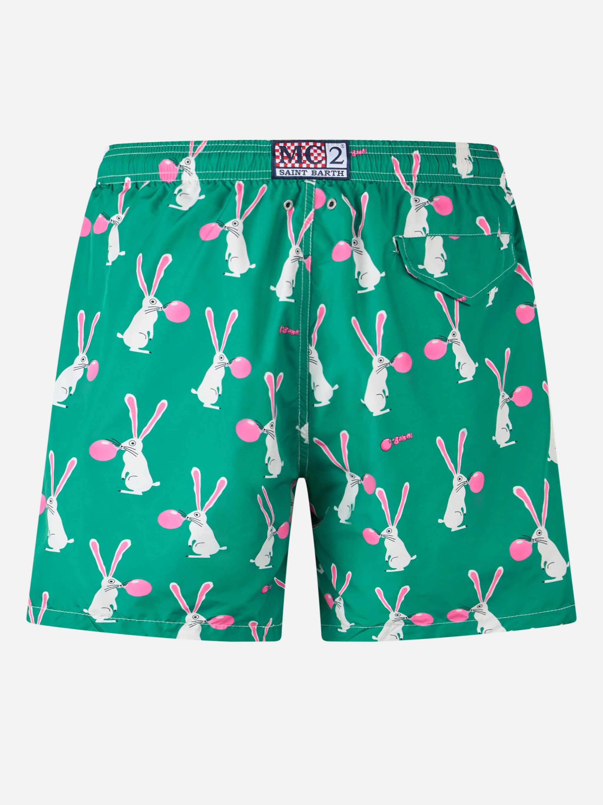 Lighting Big Babol rabbit print swim shorts | Special Edition - Image 2