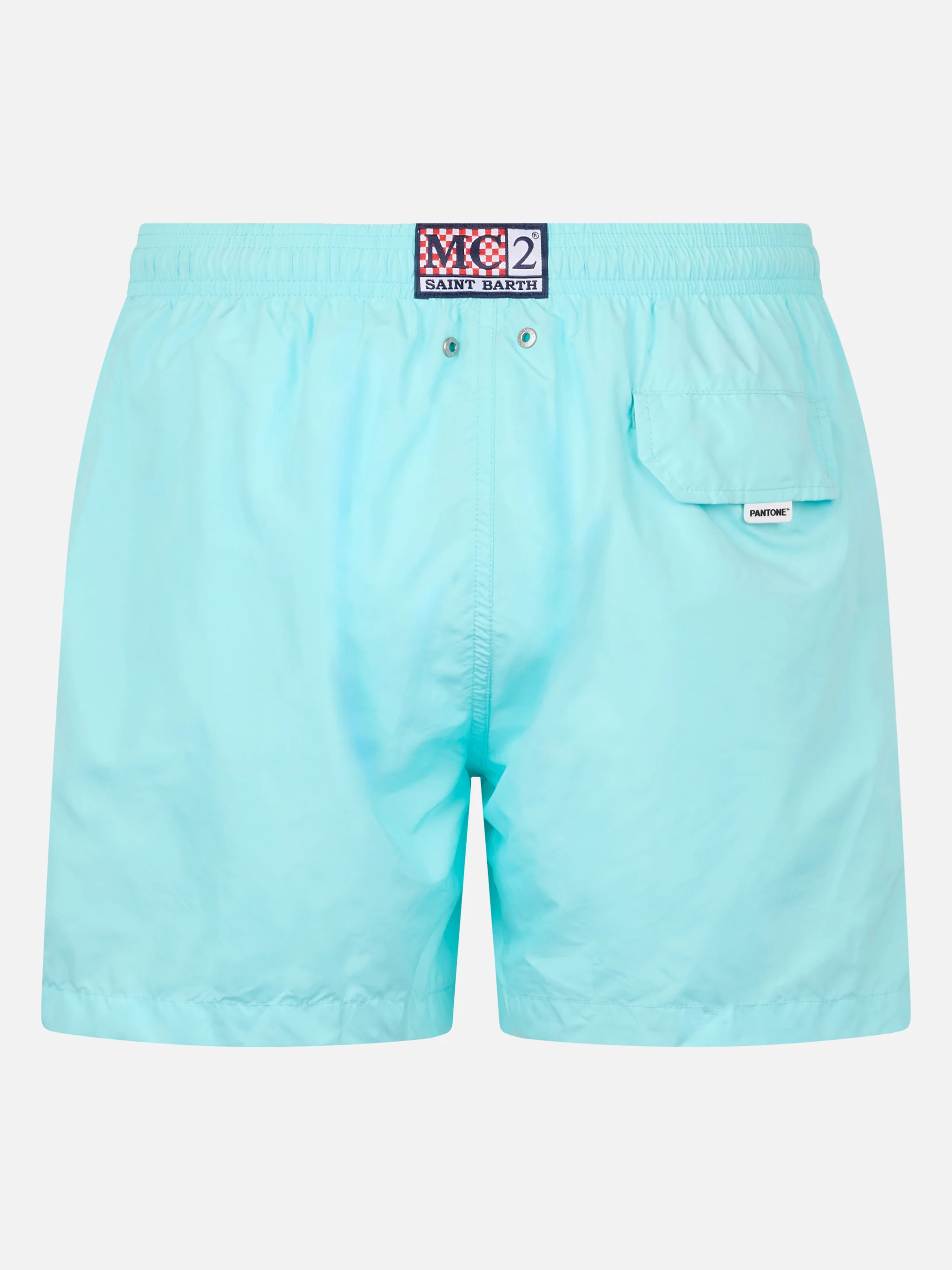 Ultralight Pantone water green swim shorts | Special Edition - Image 2