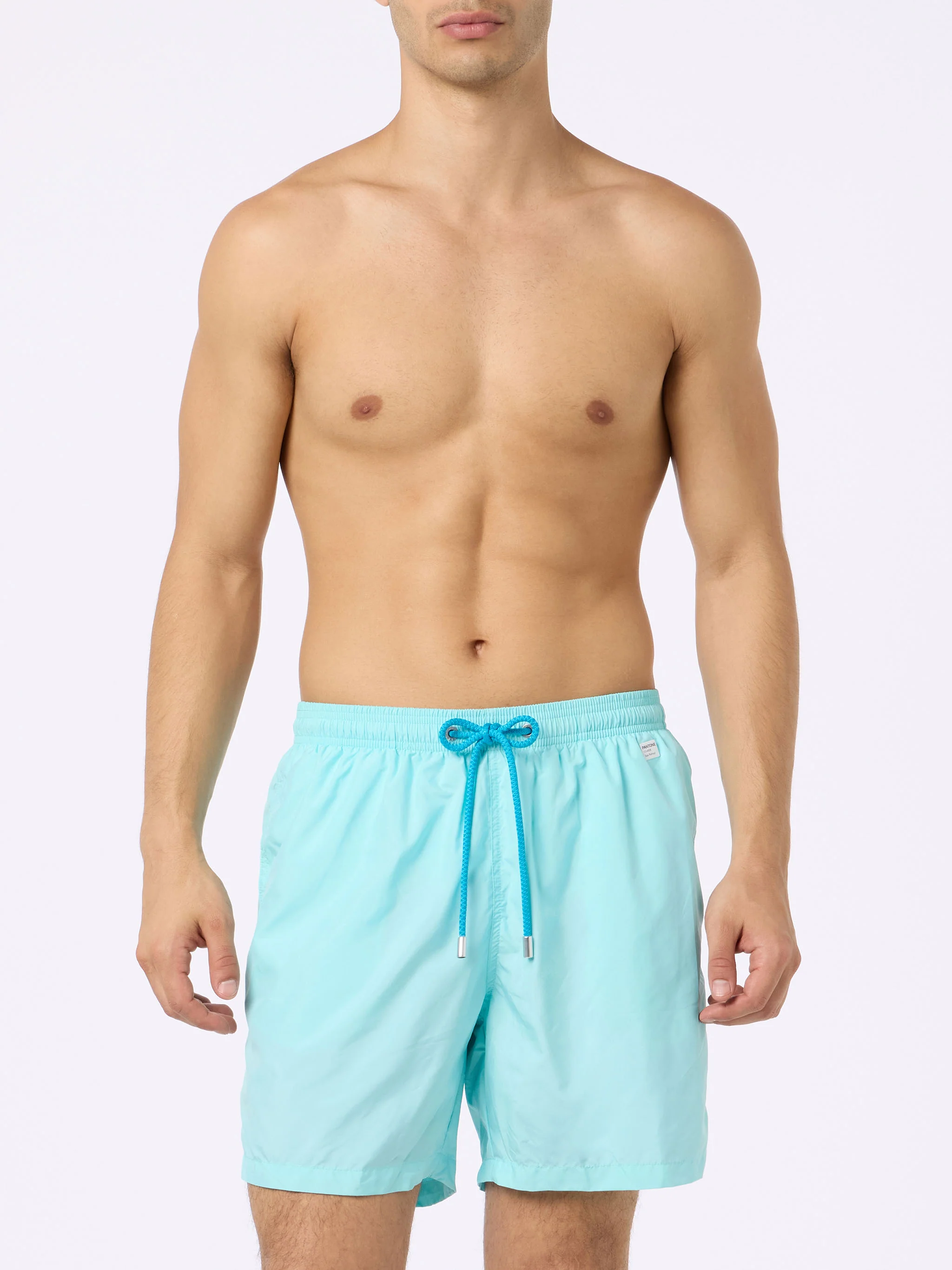 Ultralight Pantone water green swim shorts | Special Edition - Image 3