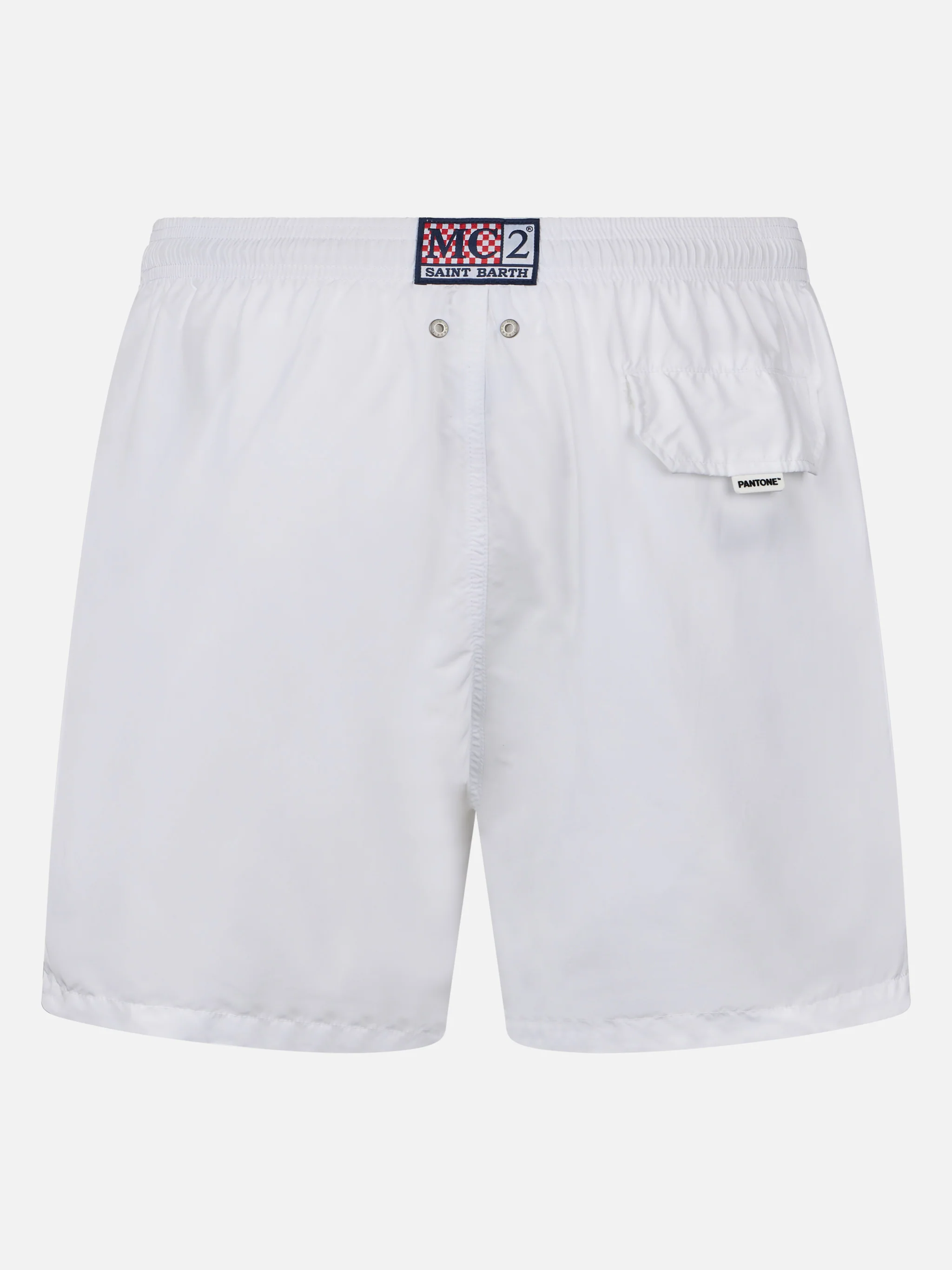 Ultralight Pantone white swim shorts | Special Edition - Image 2
