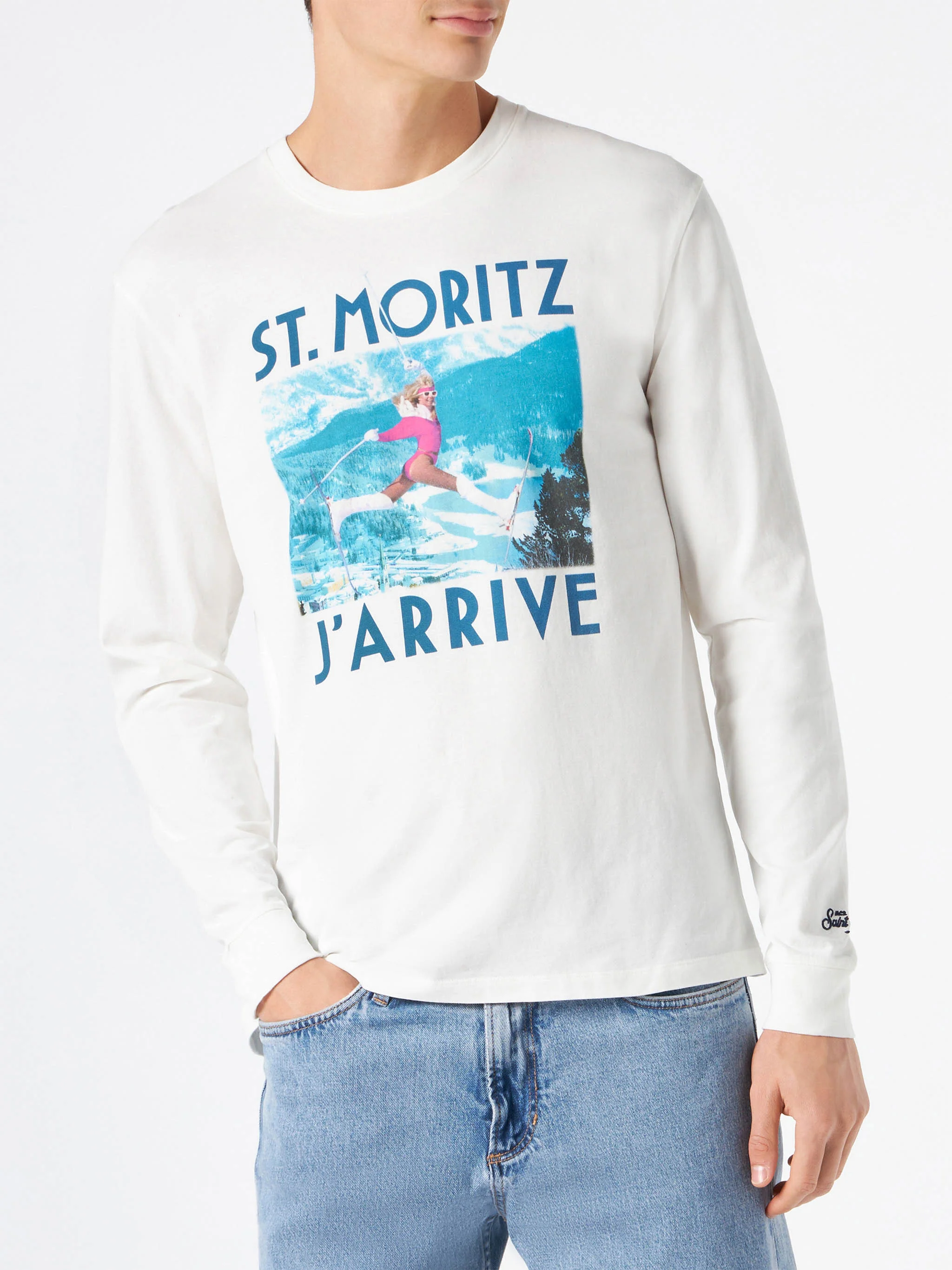 Lyon long-sleeve t-shirt with print - Image 3