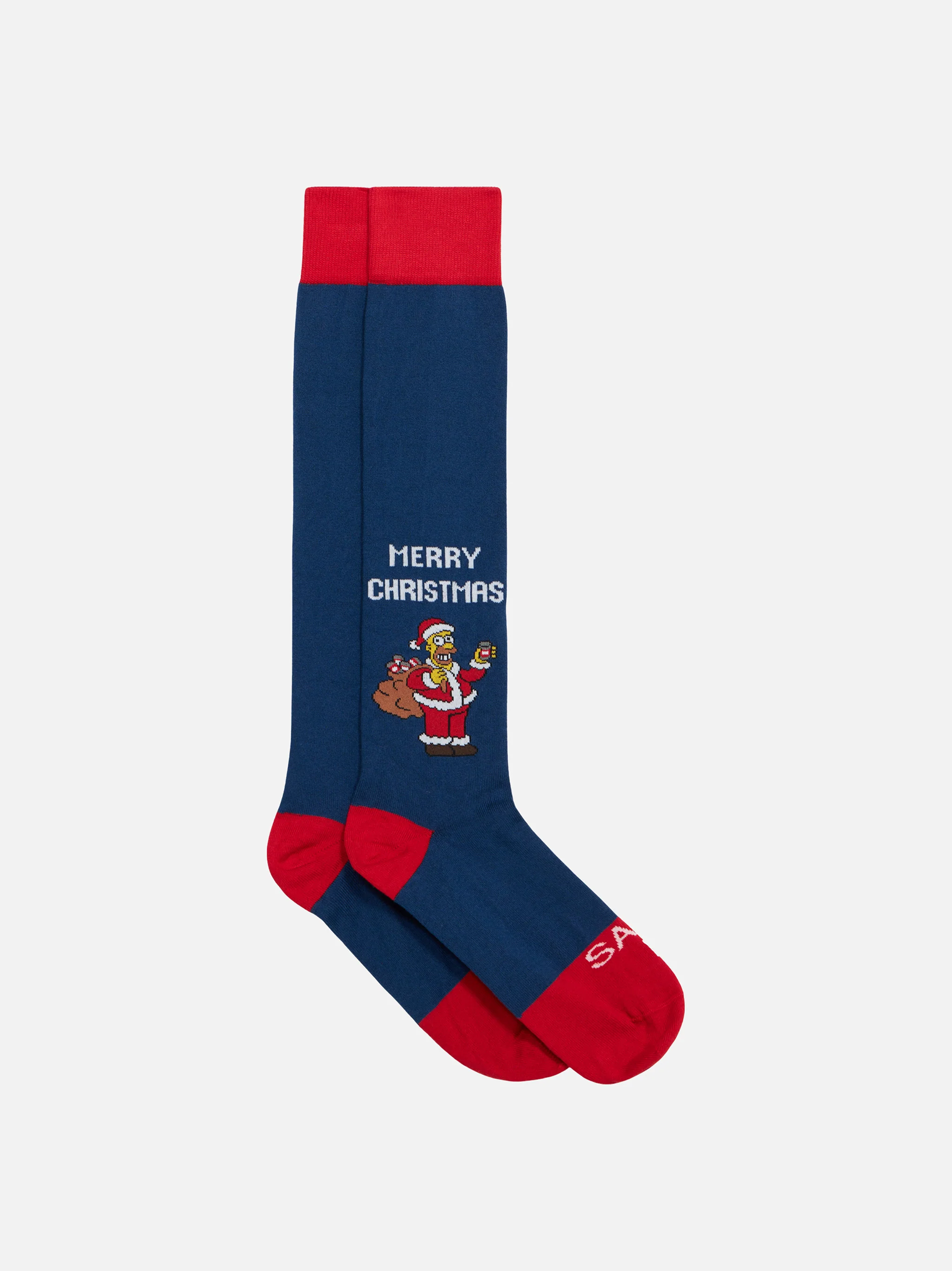 Blue Homer Christmas socks | Special Edition