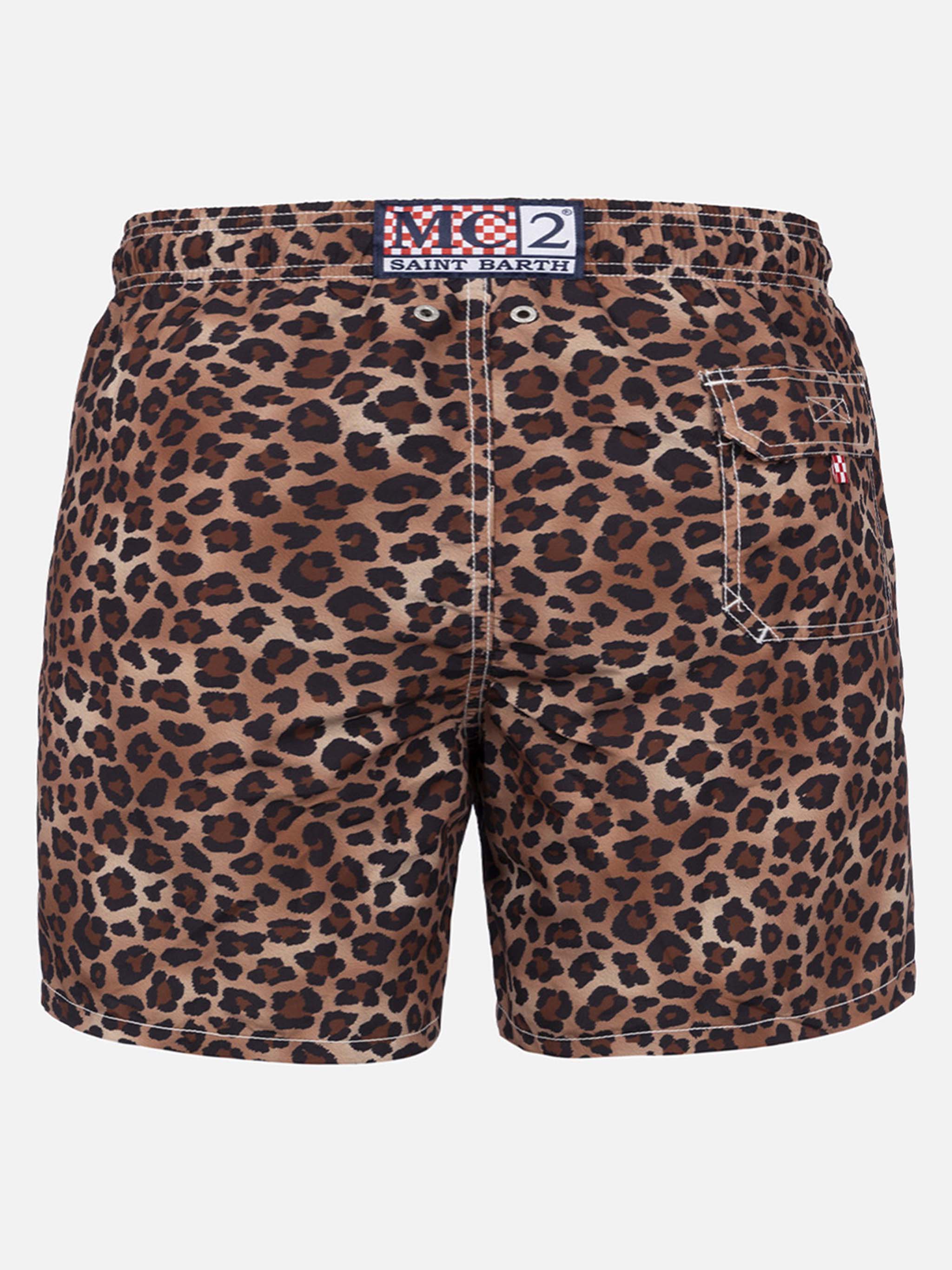 Gustavia classic animal print swim shorts - Image 2