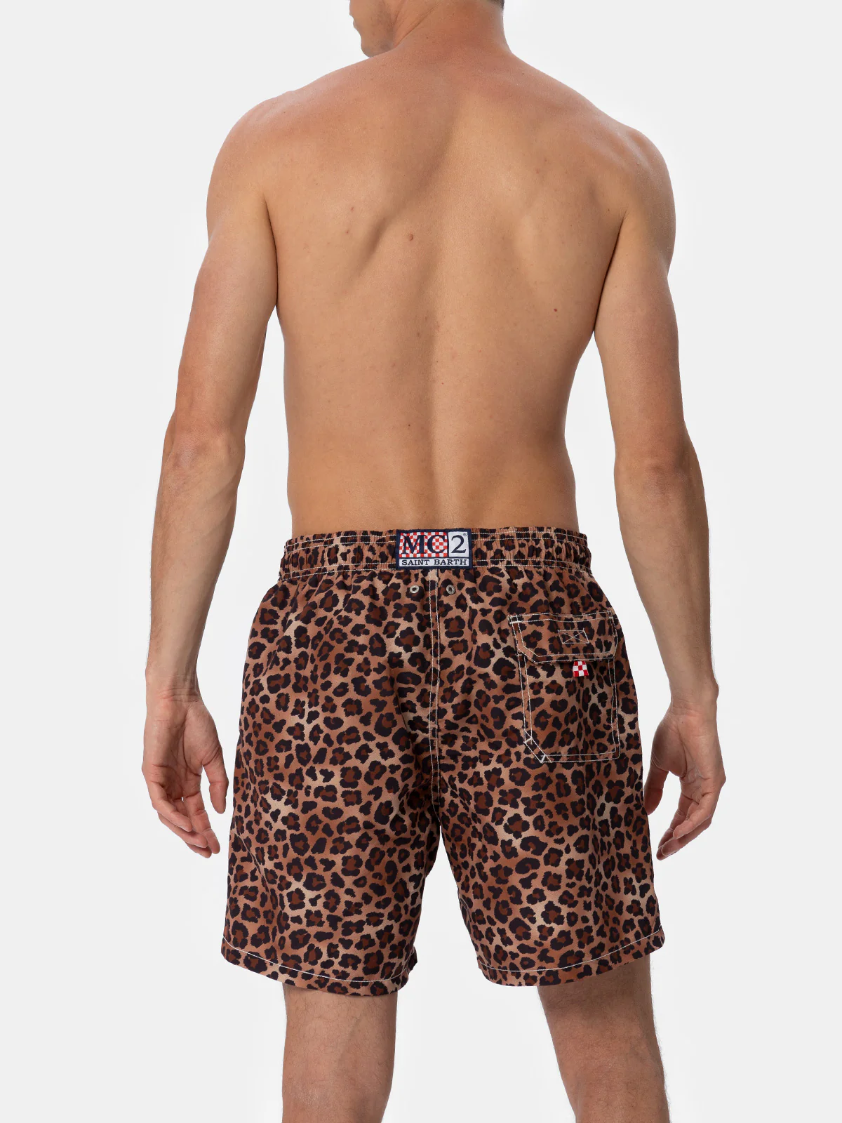Gustavia classic animal print swim shorts - Image 4