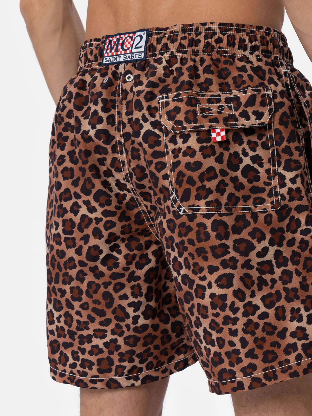 Gustavia classic animal print swim shorts - Image 5