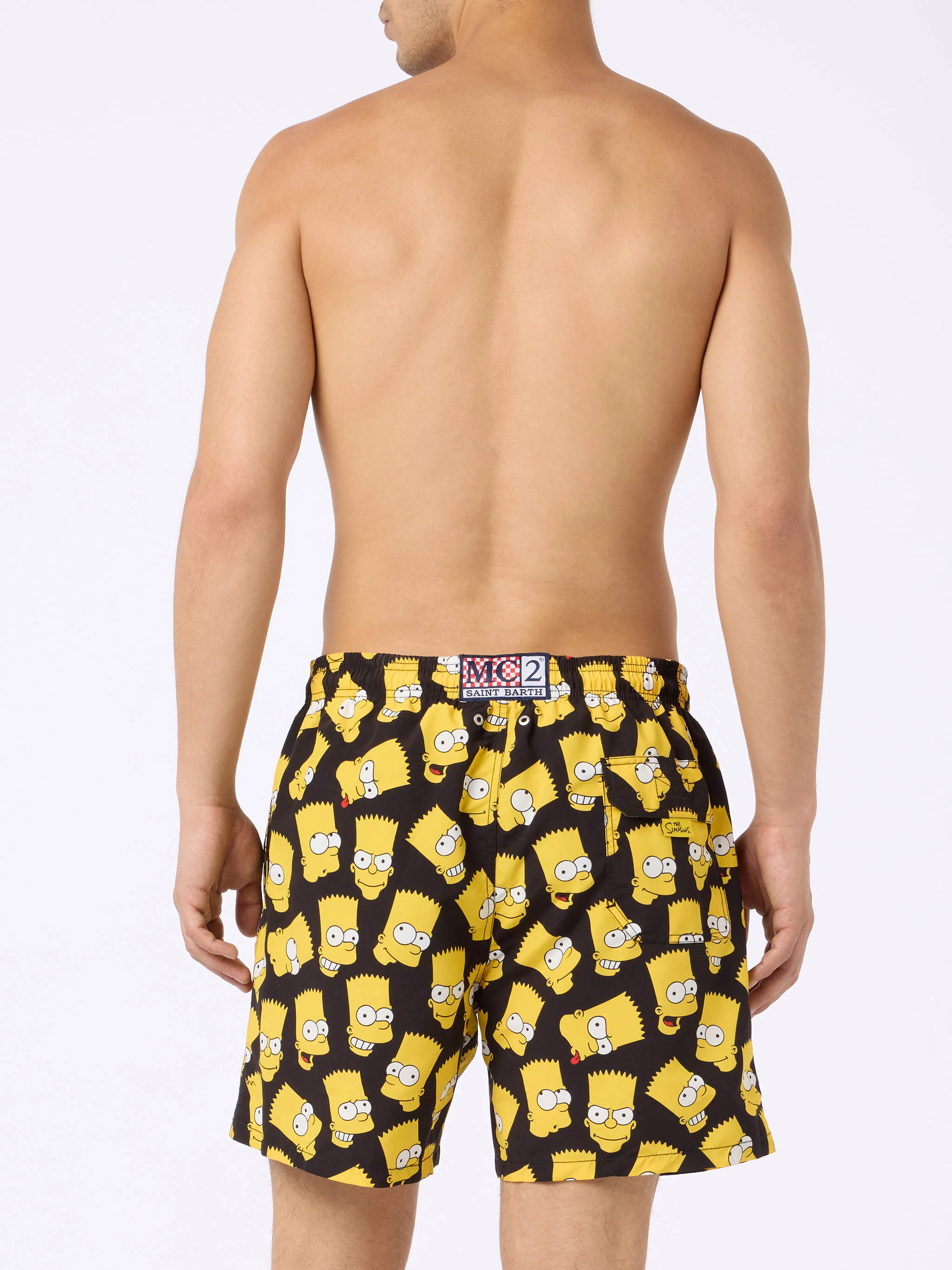 Gustavia swim shorts with Bart Simpson print | Special Edition - Image 4