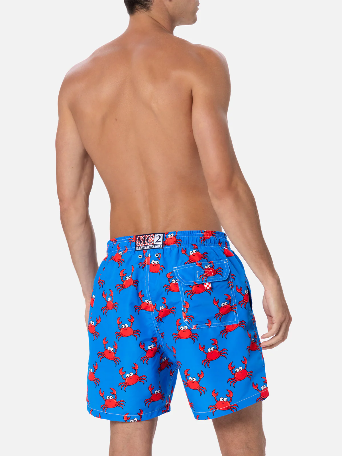Gustavia swim shorts with crab print - Image 5