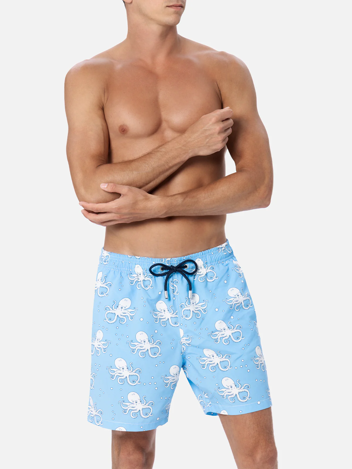 Gustavia swim shorts with octopus print - Image 3