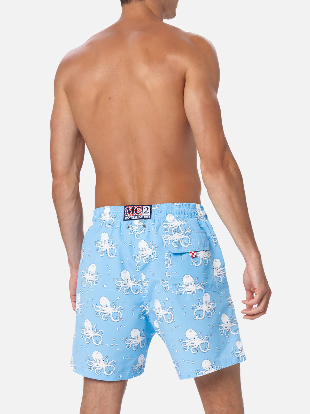 Gustavia swim shorts with octopus print - Image 5
