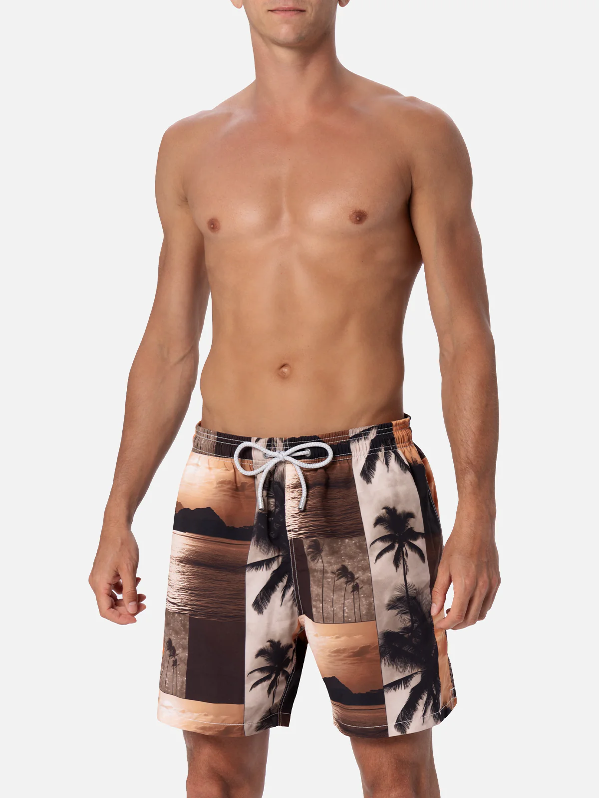 Gustavia swim shorts with sunset print | Special Edition - Image 3