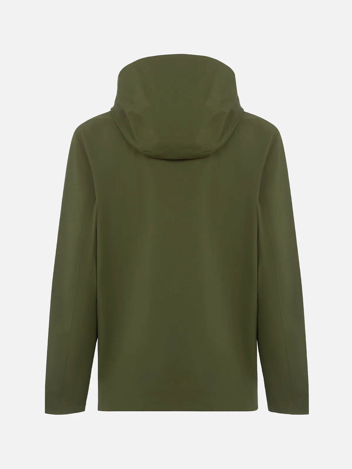 Parson 3 layer technical fabric jacket in military green solid color - Image 6