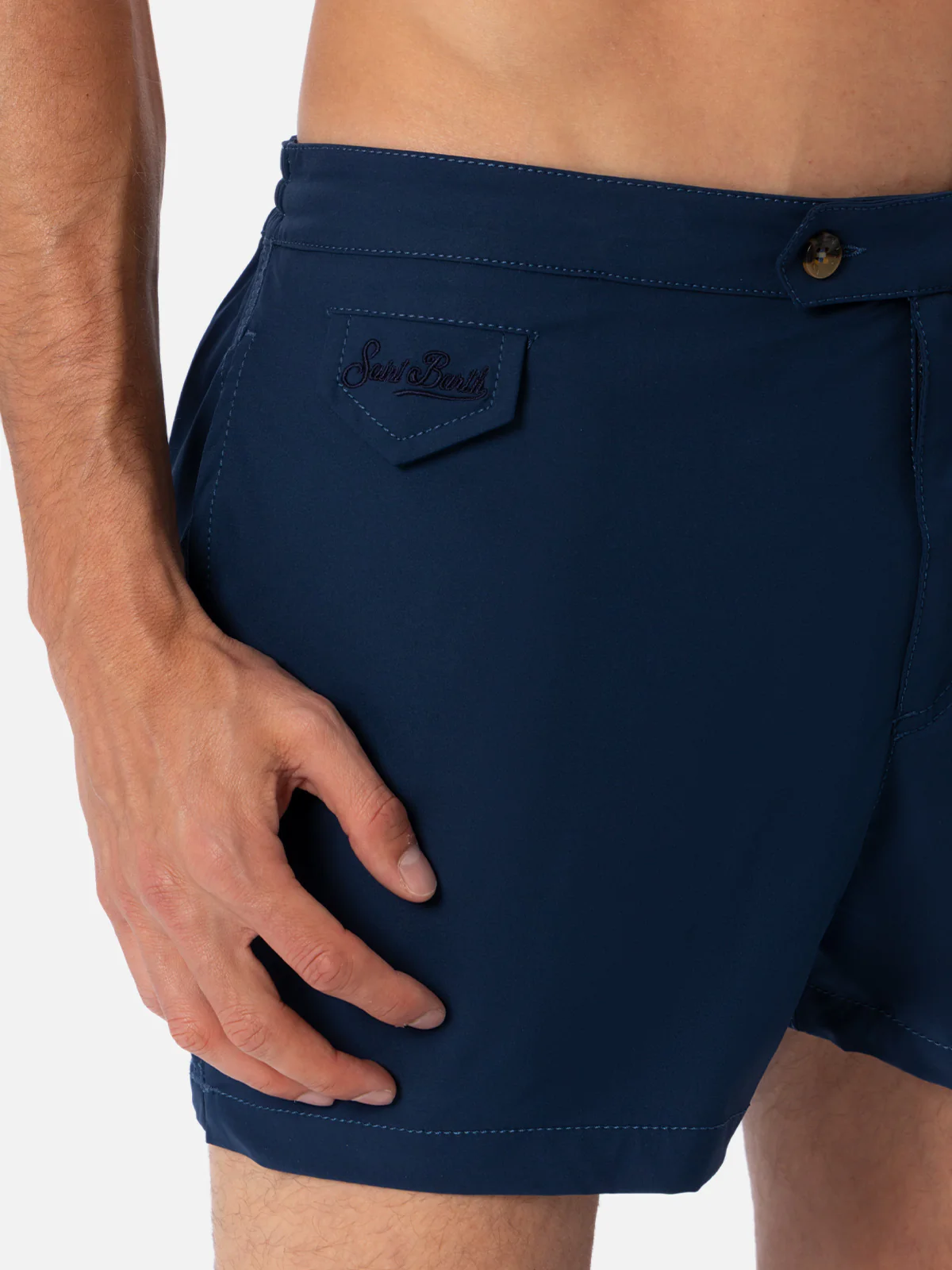 Harrys navy blue swim shorts - Image 3