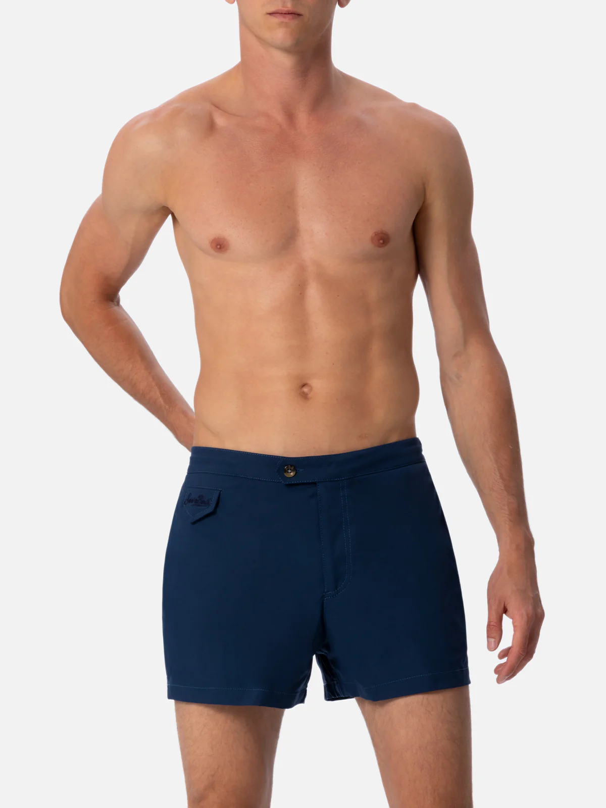 Harrys navy blue swim shorts - Image 4