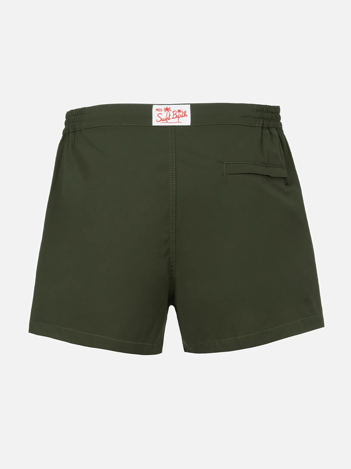 Harrys military green swim shorts - Image 2