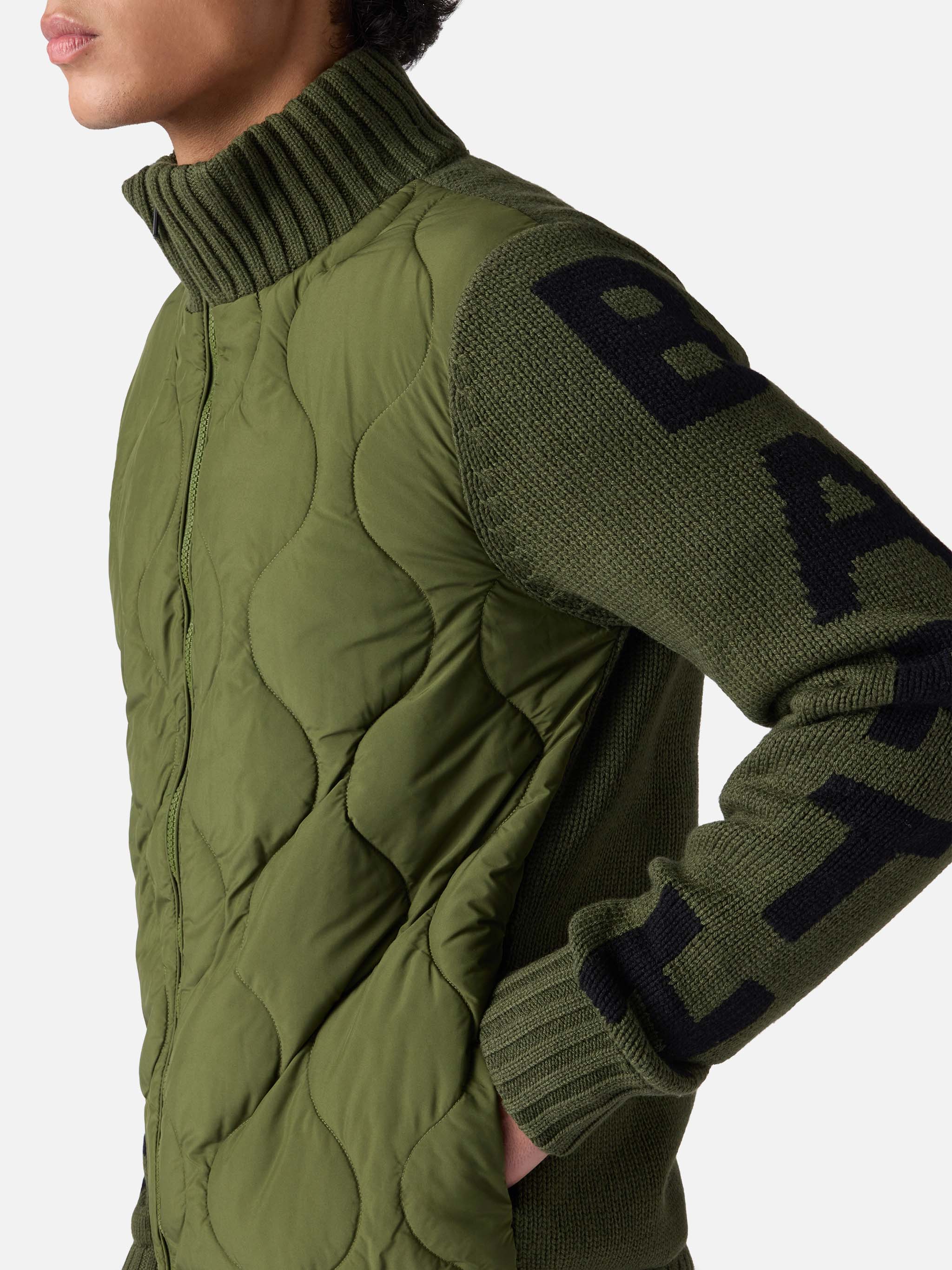 Whistler military green padded jacket - Image 2