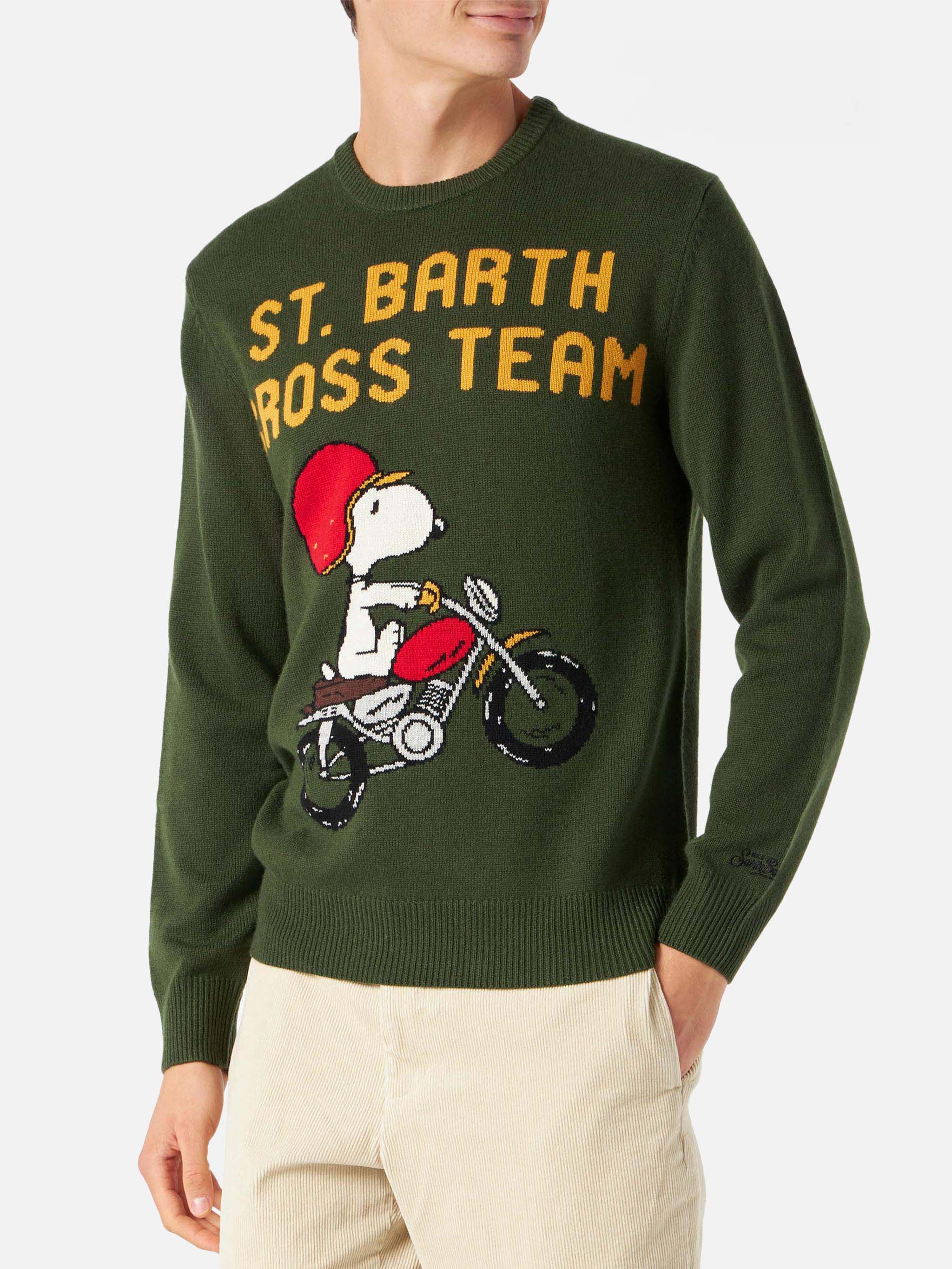 Heron Snoopy jacquard sweater | Special Edition