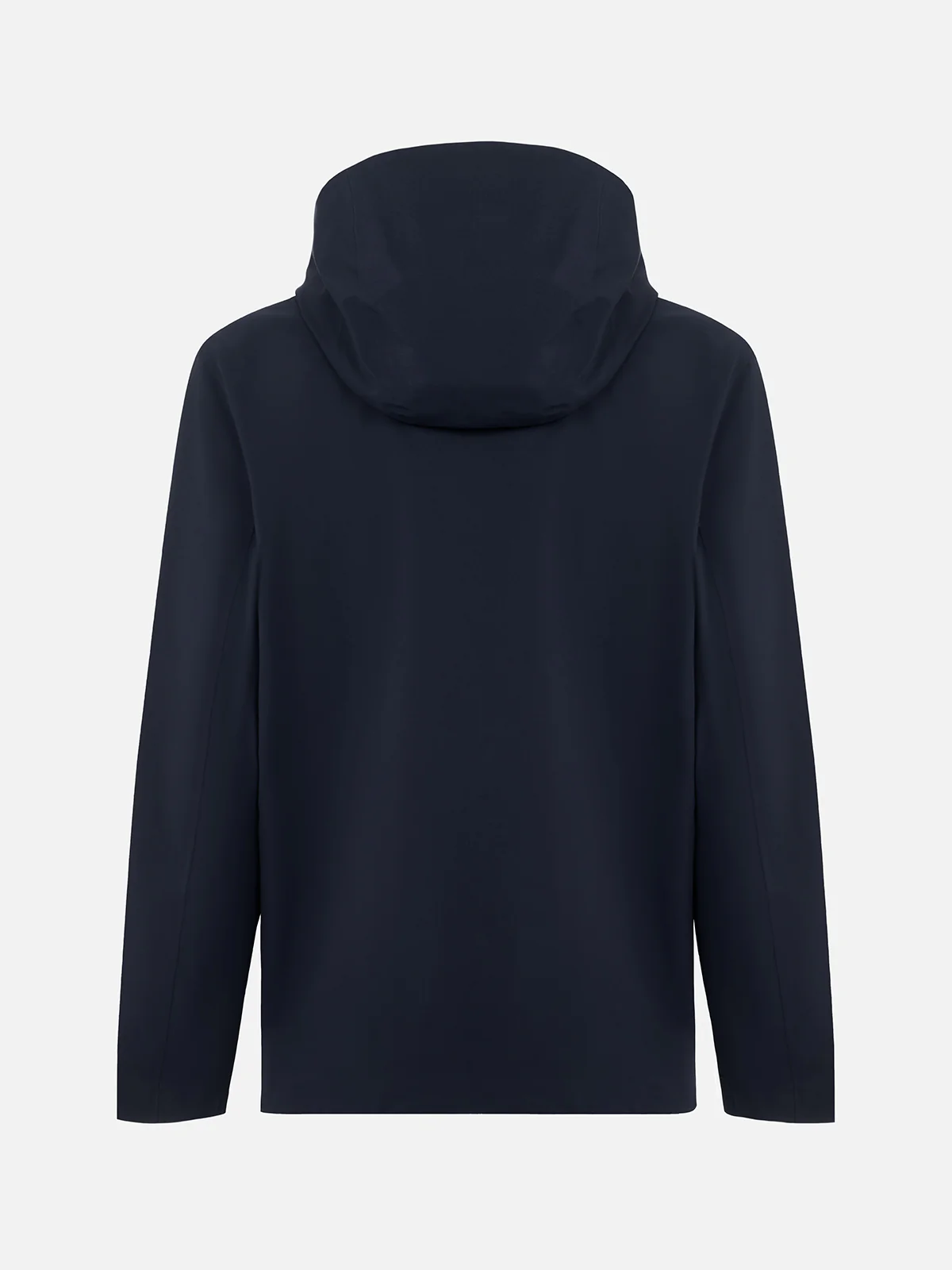 Parson 3 layer technical fabric jacket in navy blue solid color - Image 6