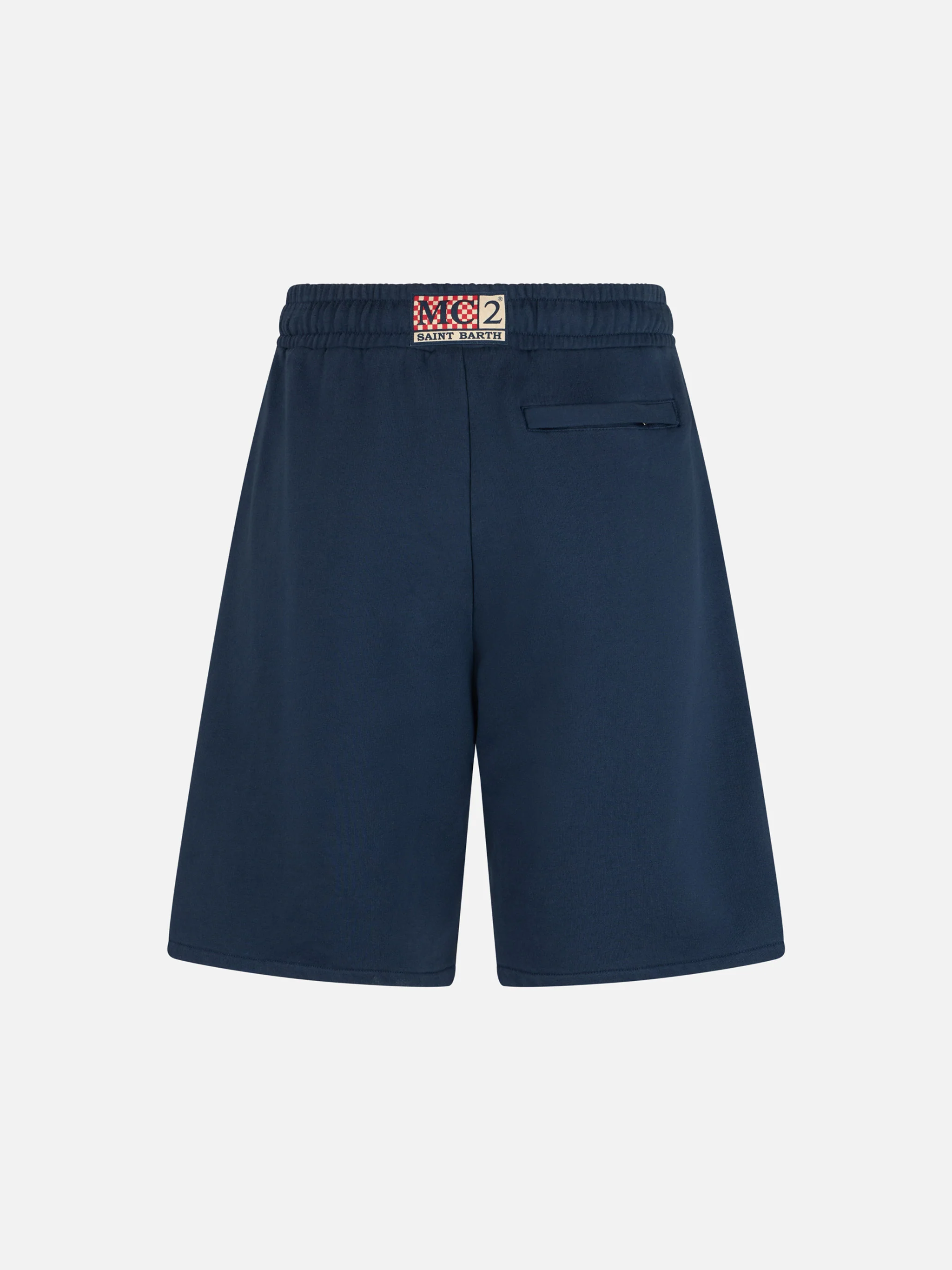Randle navy blue cotton bermuda shorts - Image 5