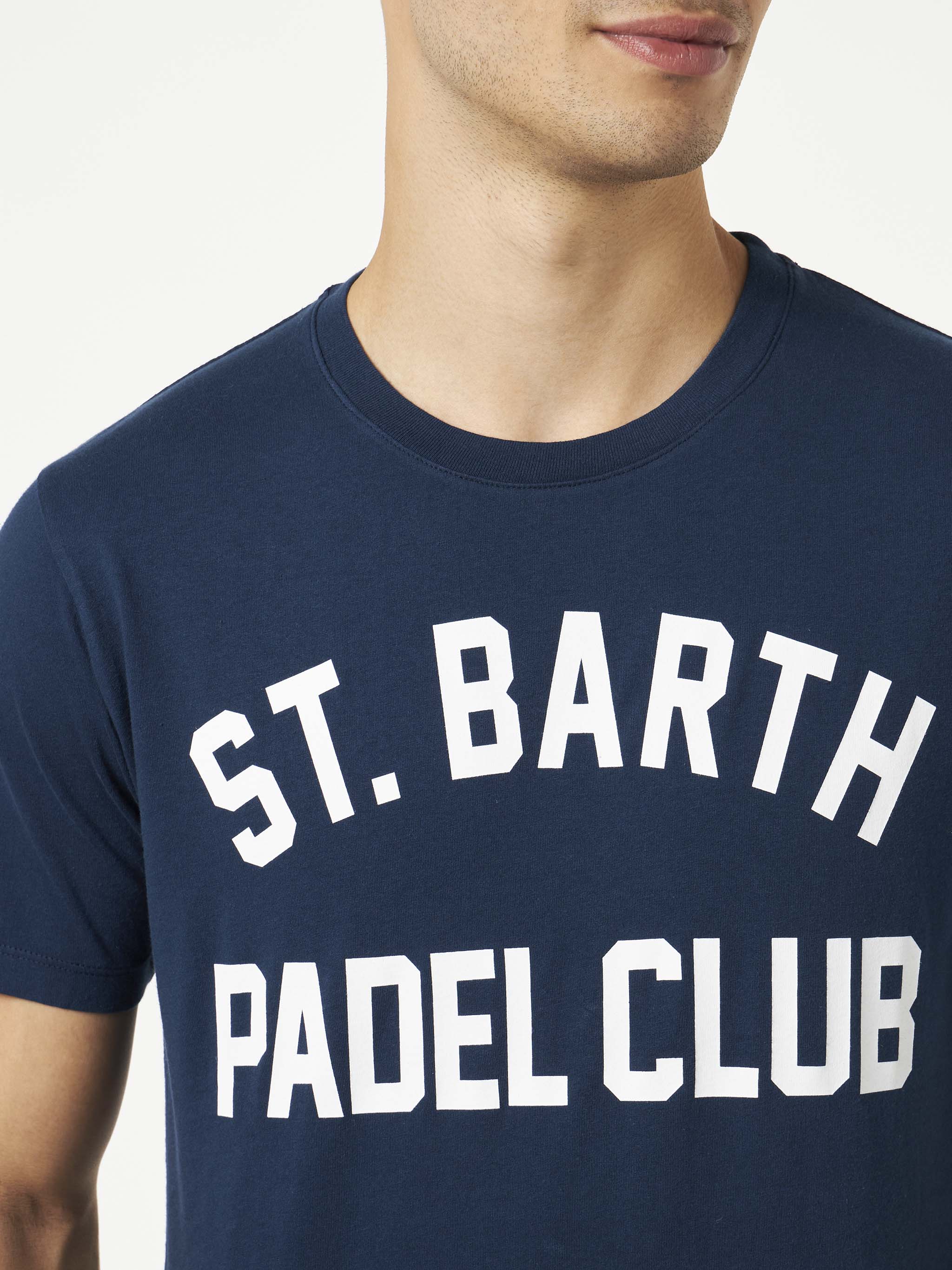 Navy Jack St. Barth Padel Club T-shirt - Image 2