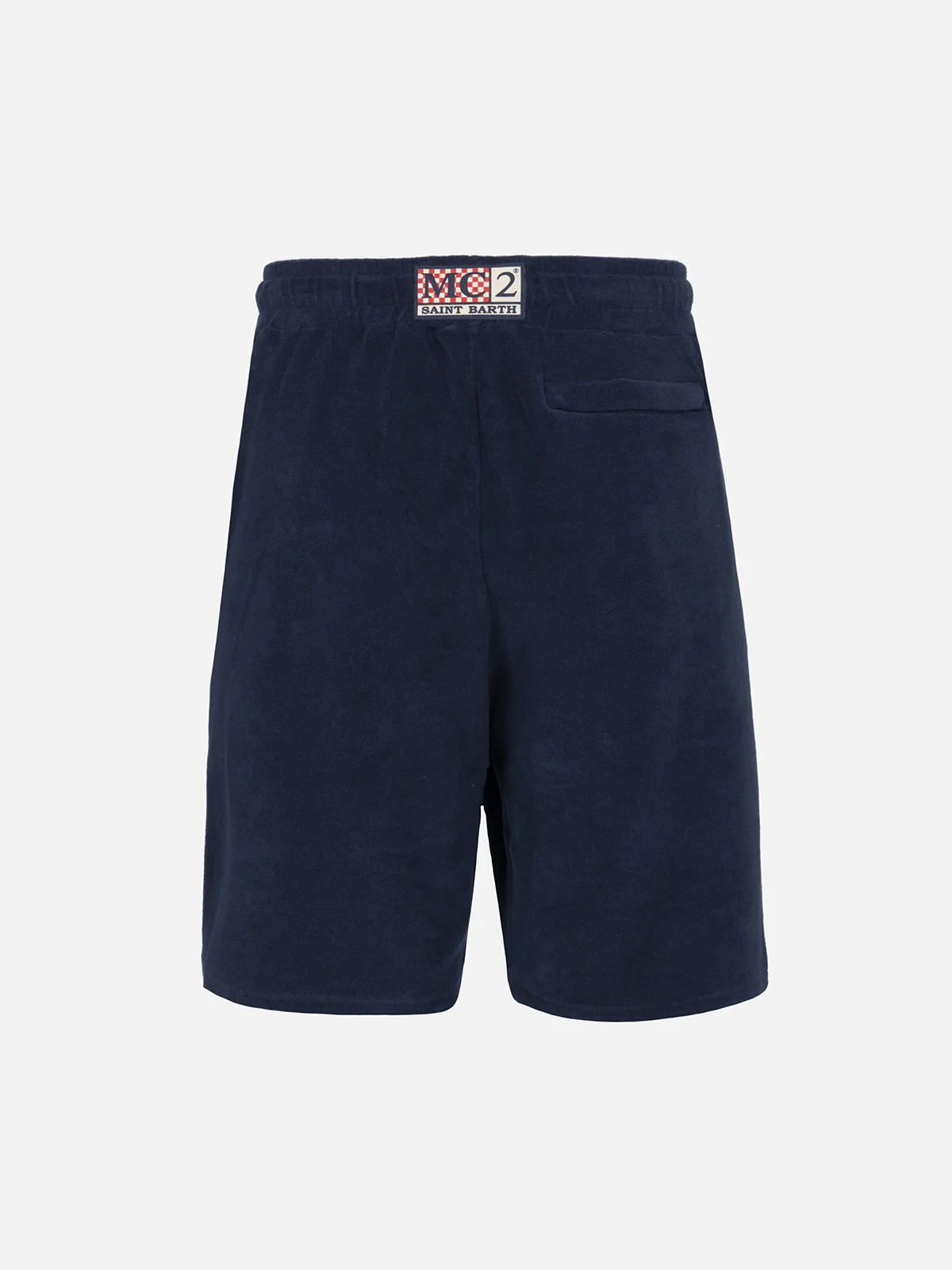 Randle Sponge navy blue terry bermuda shorts - Image 5