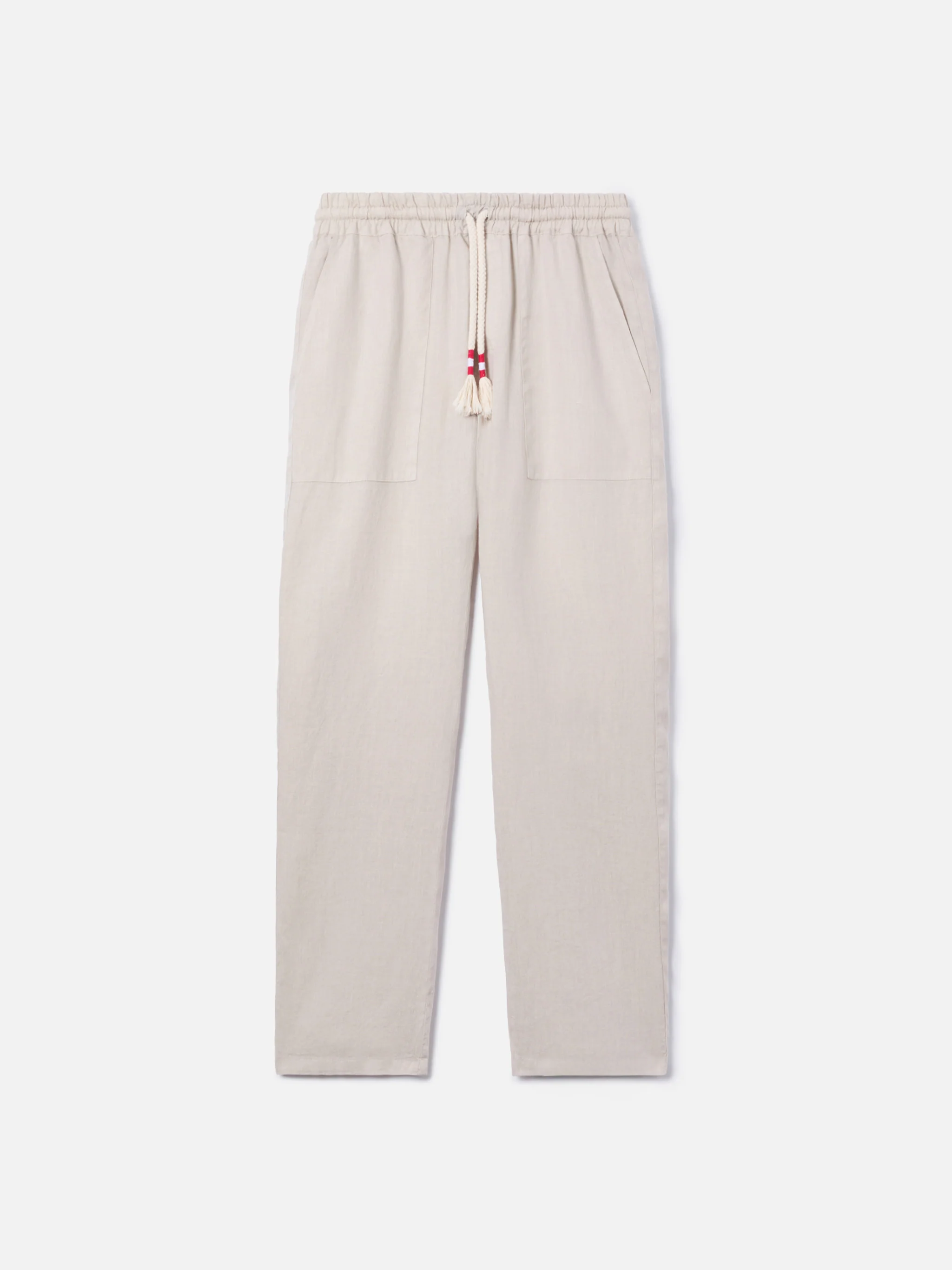 Calais cream linen pants - Image 5