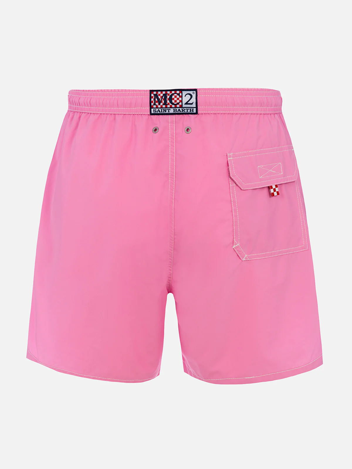 Pink classic light swim shorts Patmos - Image 2