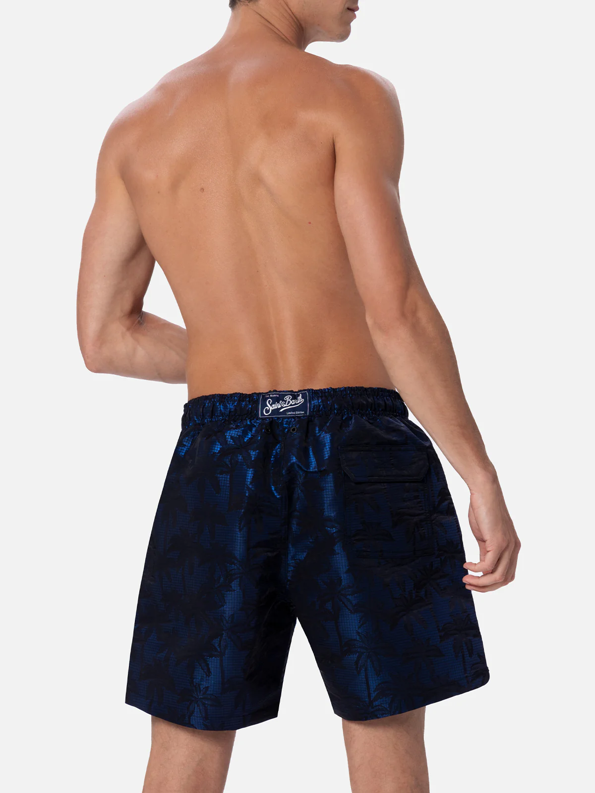 Harbour The Riviera palm print ripstop swim shorts - Image 5