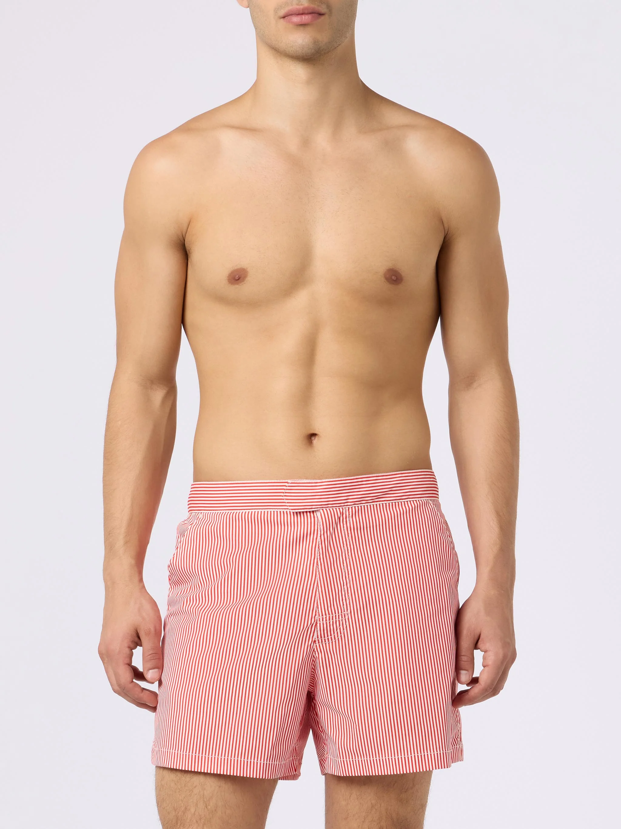 Master multicolor striped seersucker swim shorts - Image 3