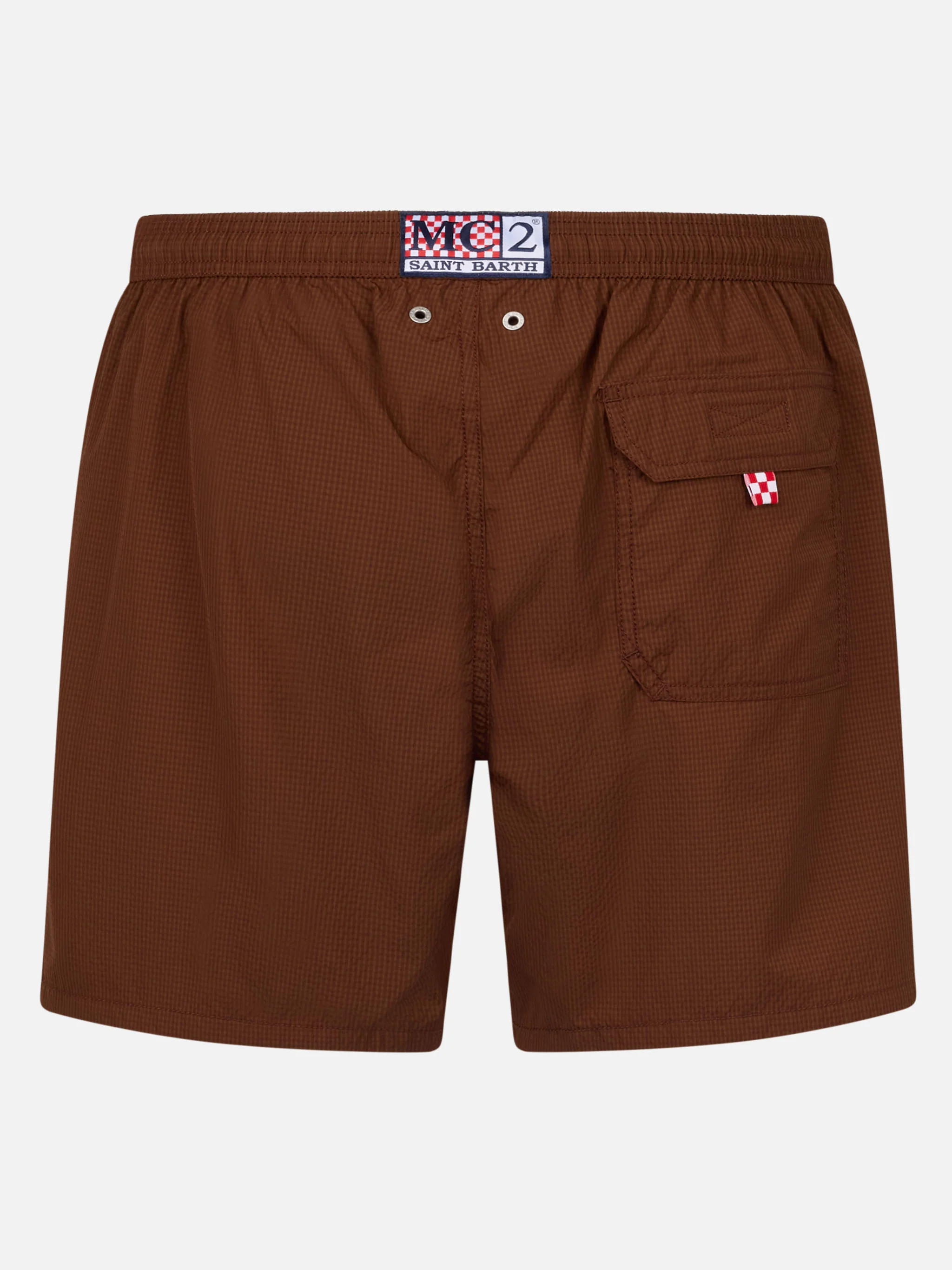 Seersucker classic light swim shorts Patmos - Image 2