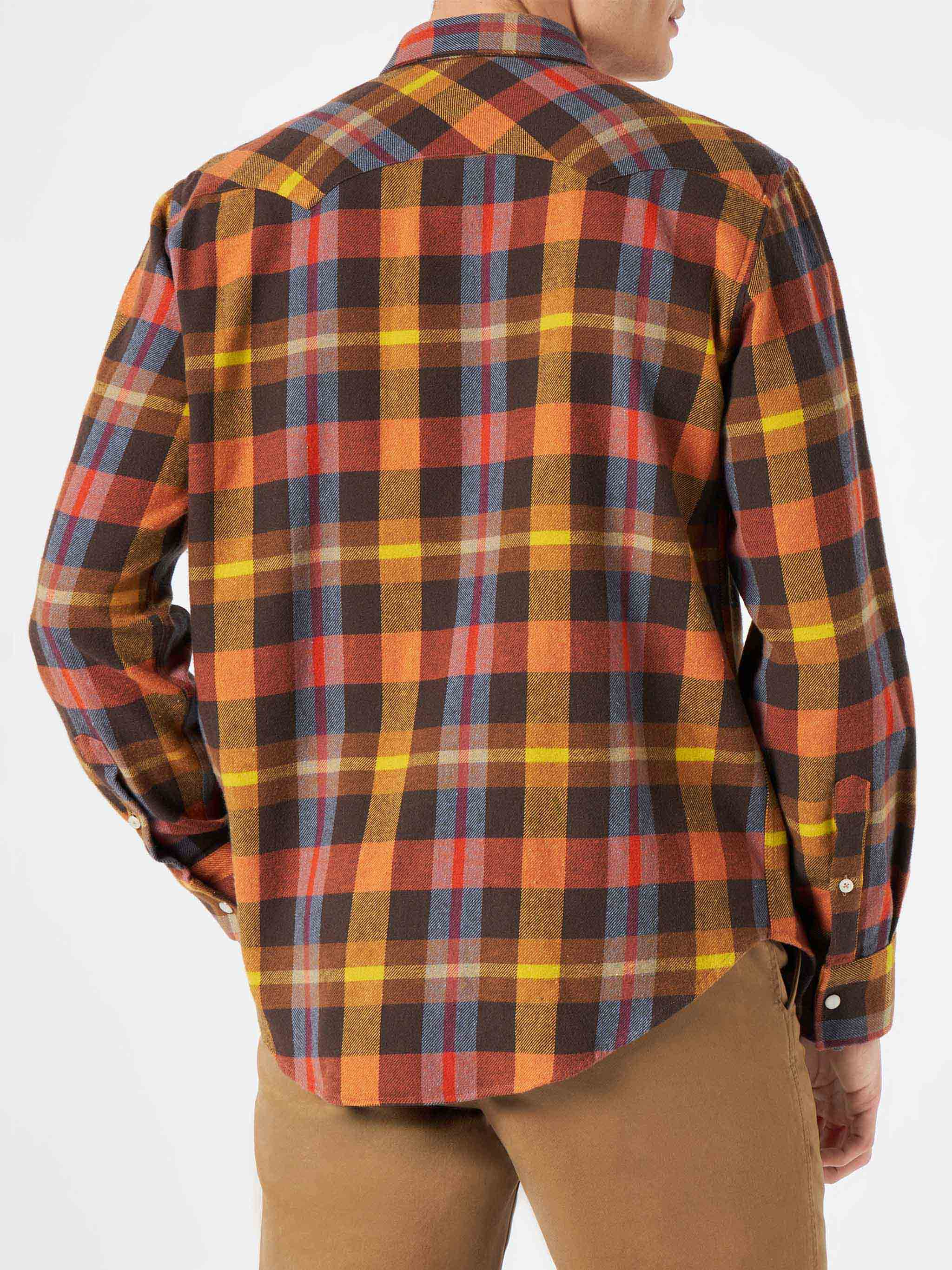 Greg yellow tartan shirt - Image 3