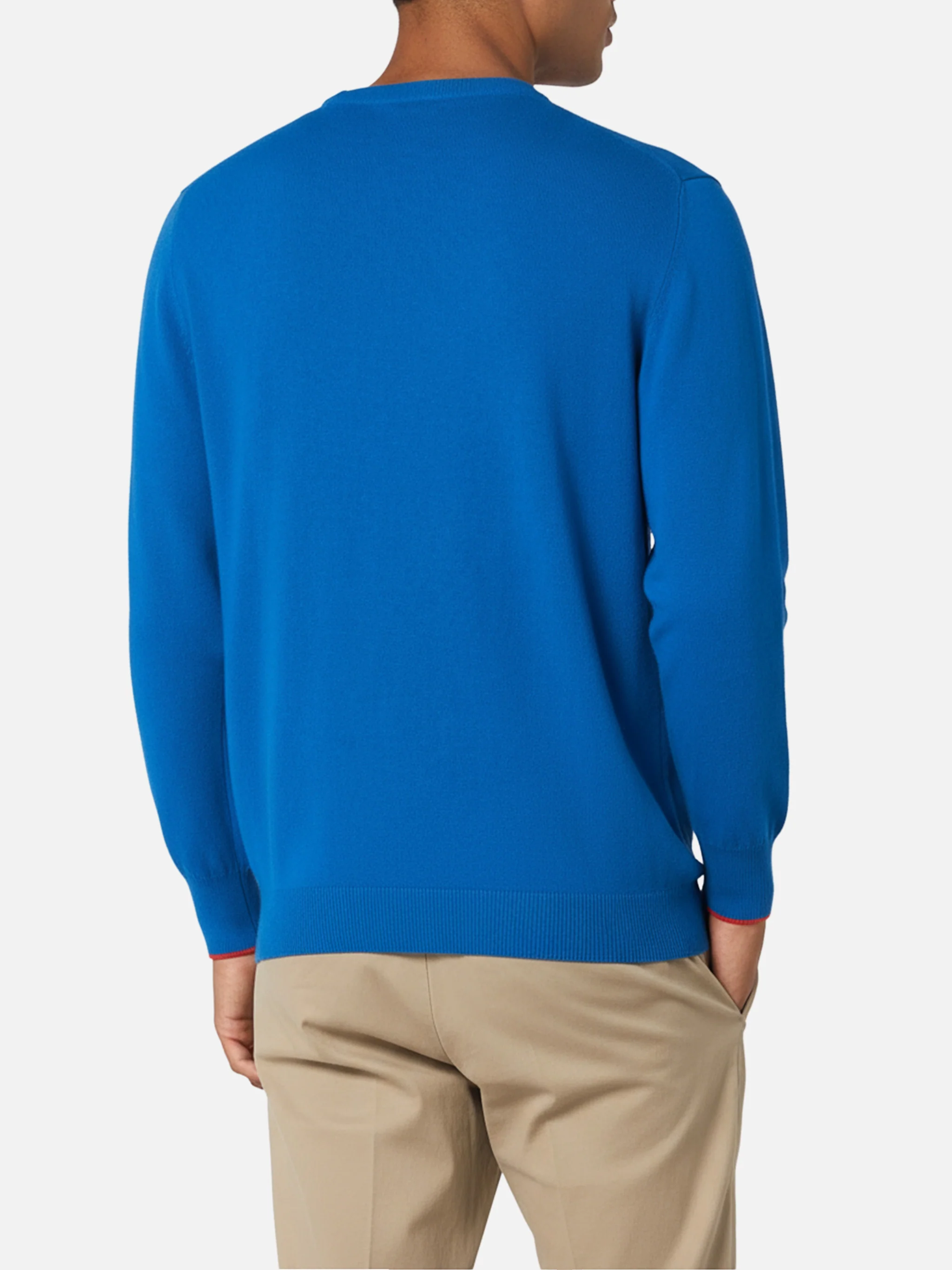 Crewneck sweater Heron with Ho sempre sbagliato tutto embroidery - Image 4