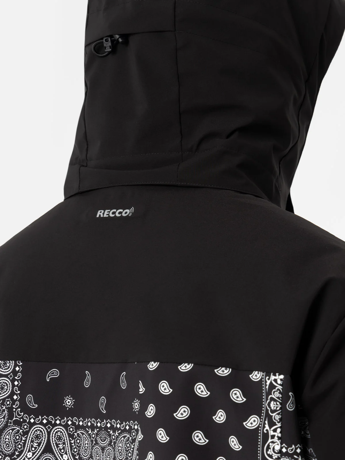 Greatscott technical fabric jacket with bandana pattern and Recco® technology - Image 5