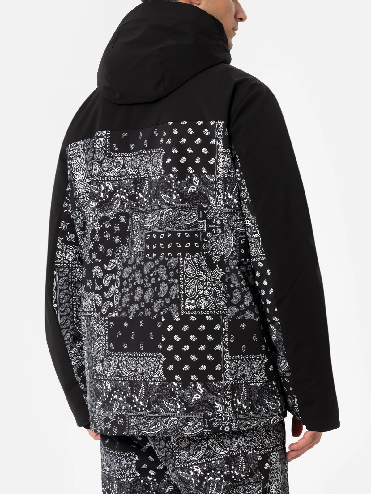 Greatscott technical fabric jacket with bandana pattern and Recco® technology - Image 6