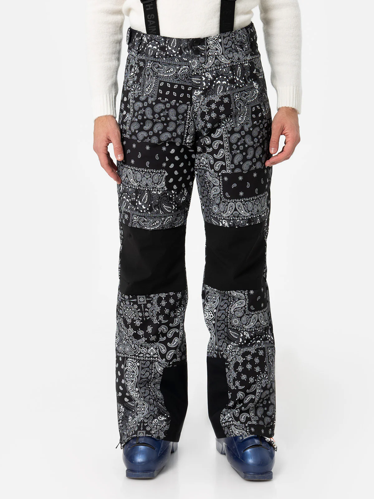 Snowbird technical pants with Recco® technology and bandana pattern - Image 2