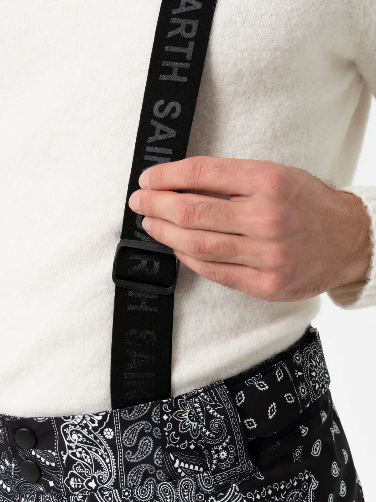 Snowbird technical pants with Recco® technology and bandana pattern - Image 6