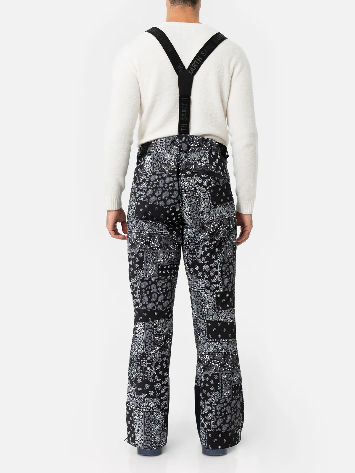 Snowbird technical pants with Recco® technology and bandana pattern - Image 7