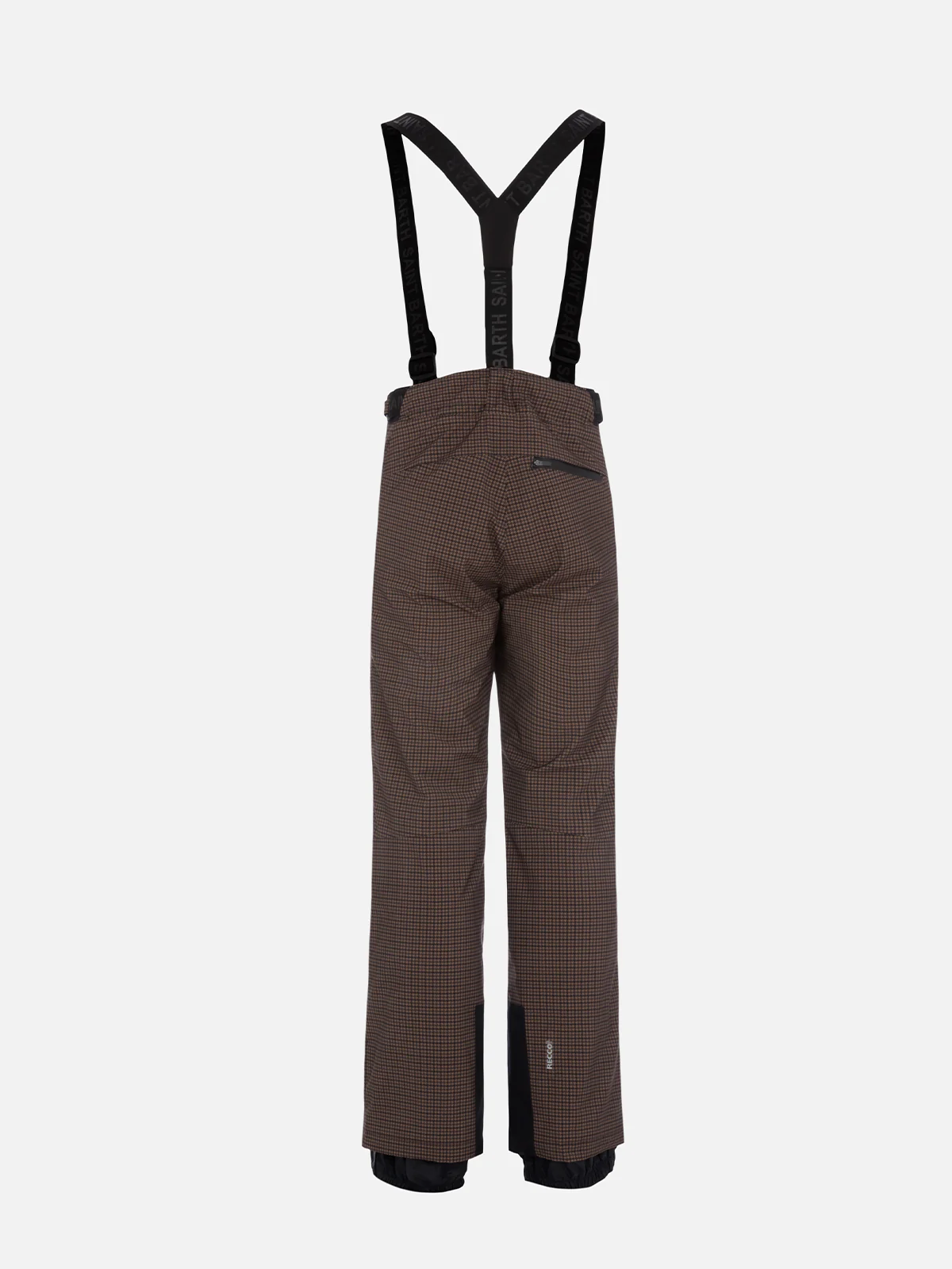 Snowbird technical pants with Recco® technology and pied de poule pattern - Image 10