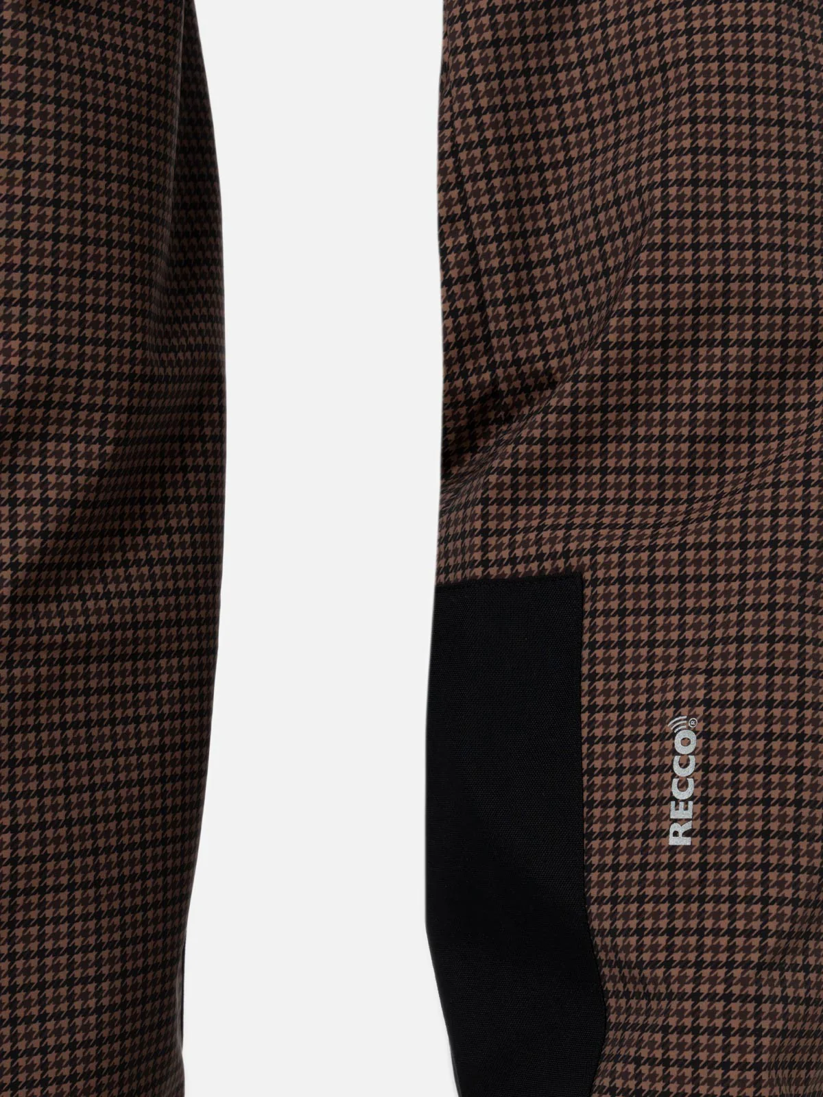 Snowbird technical pants with Recco® technology and pied de poule pattern - Image 6