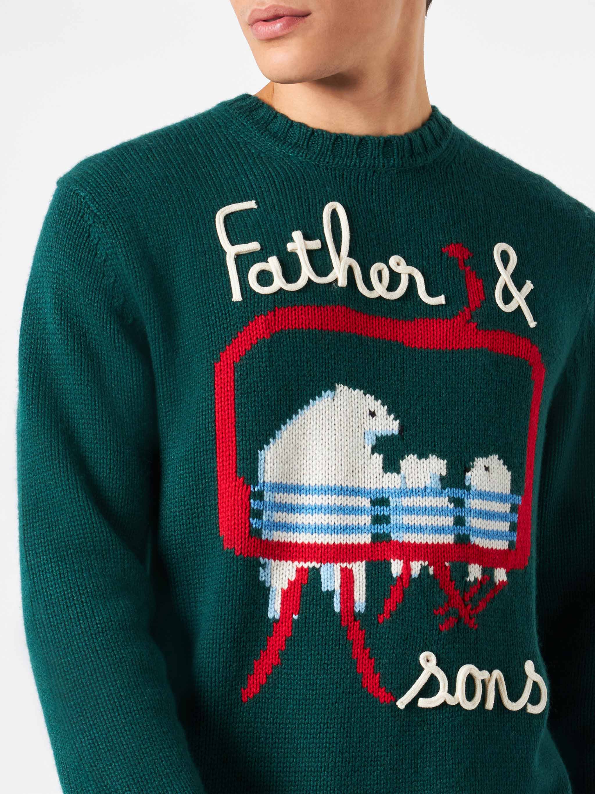 Bombardino bears embroidered sweater - Image 2