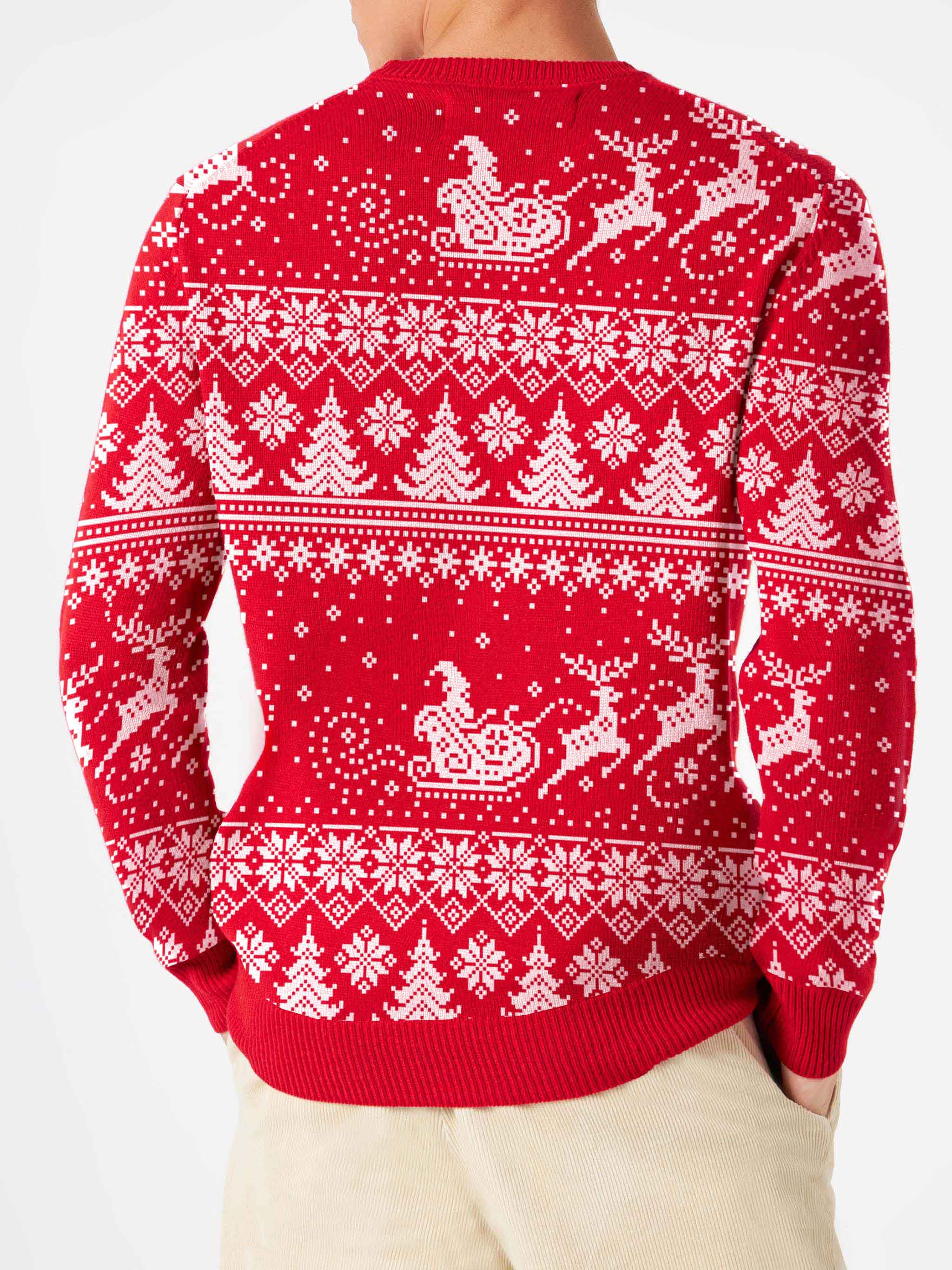Heron I believe in Santa sweater - Image 2