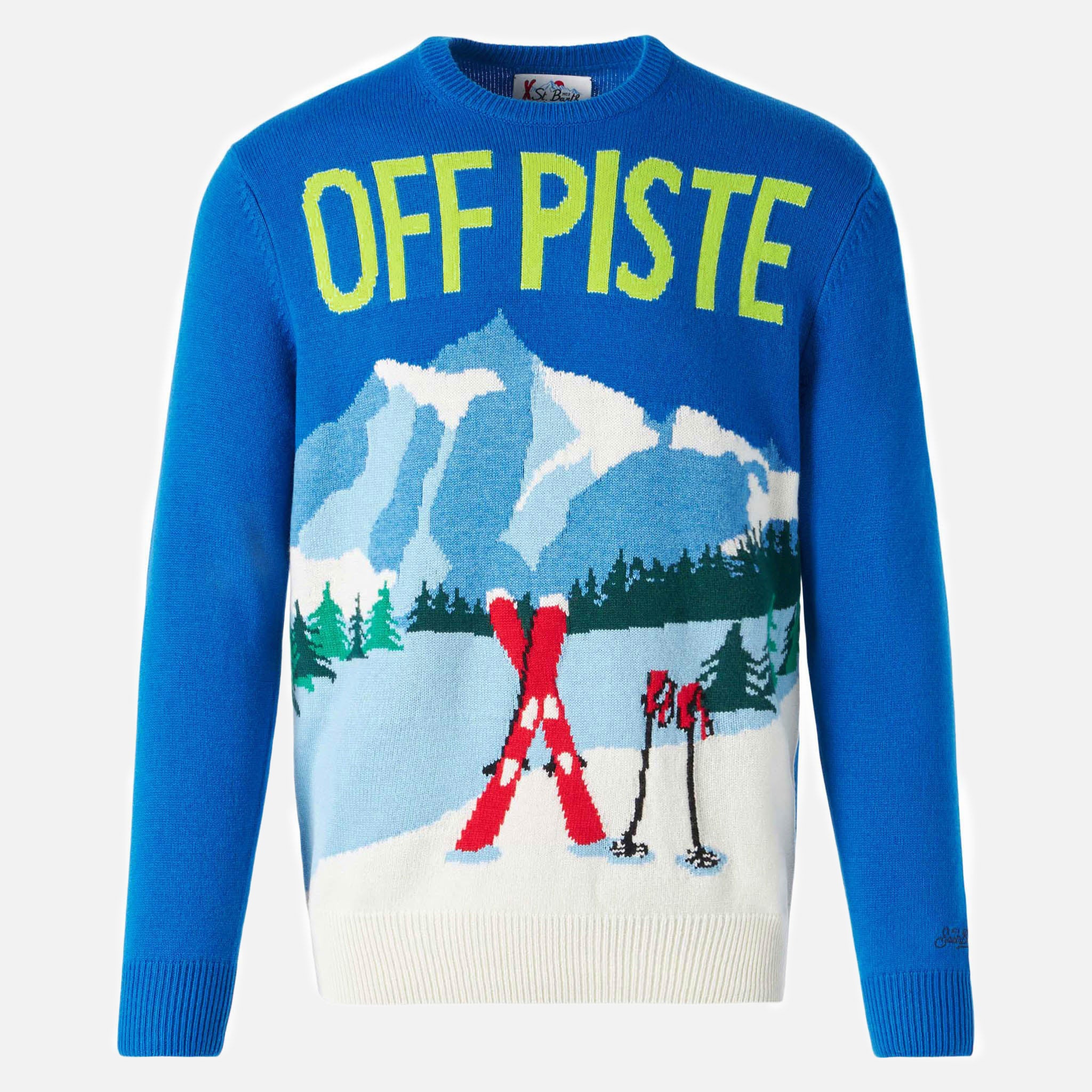Heron mountain postcard sweater - Image 4
